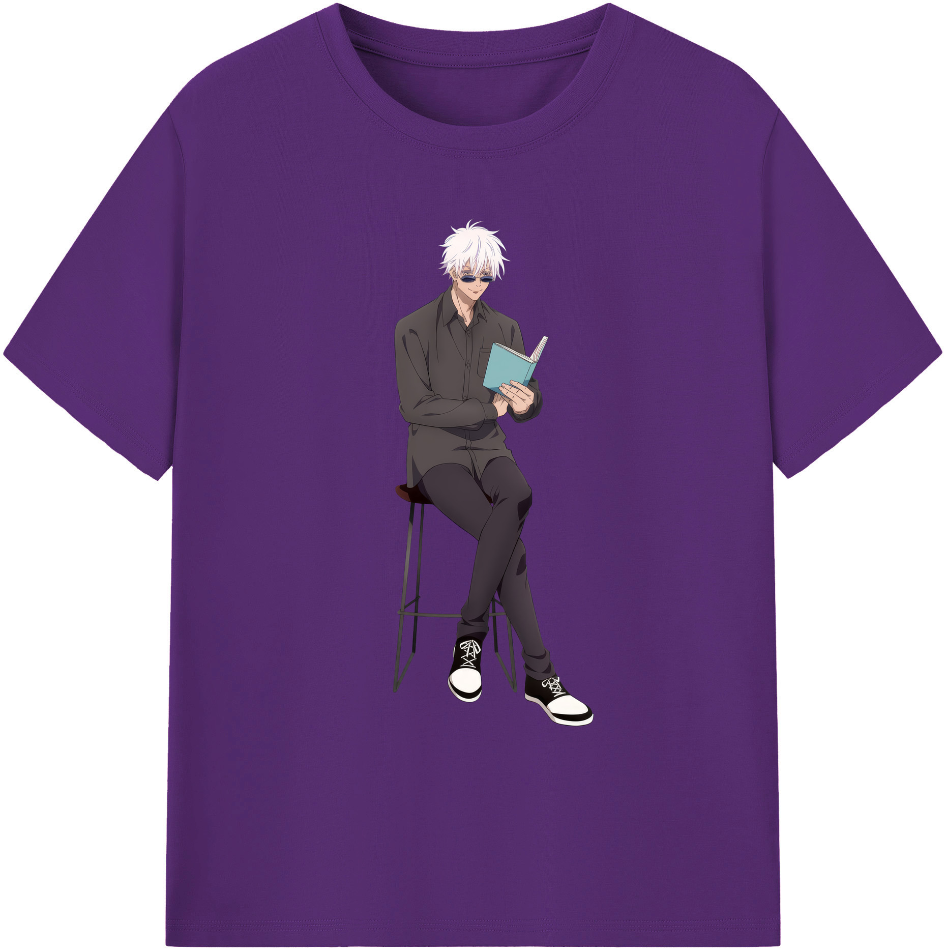 （画像用） 呪術廻戦 Jujutsu Kaisen 綿100％ メンズ半袖Tシャツ｜肌触りやわらか＆通気性