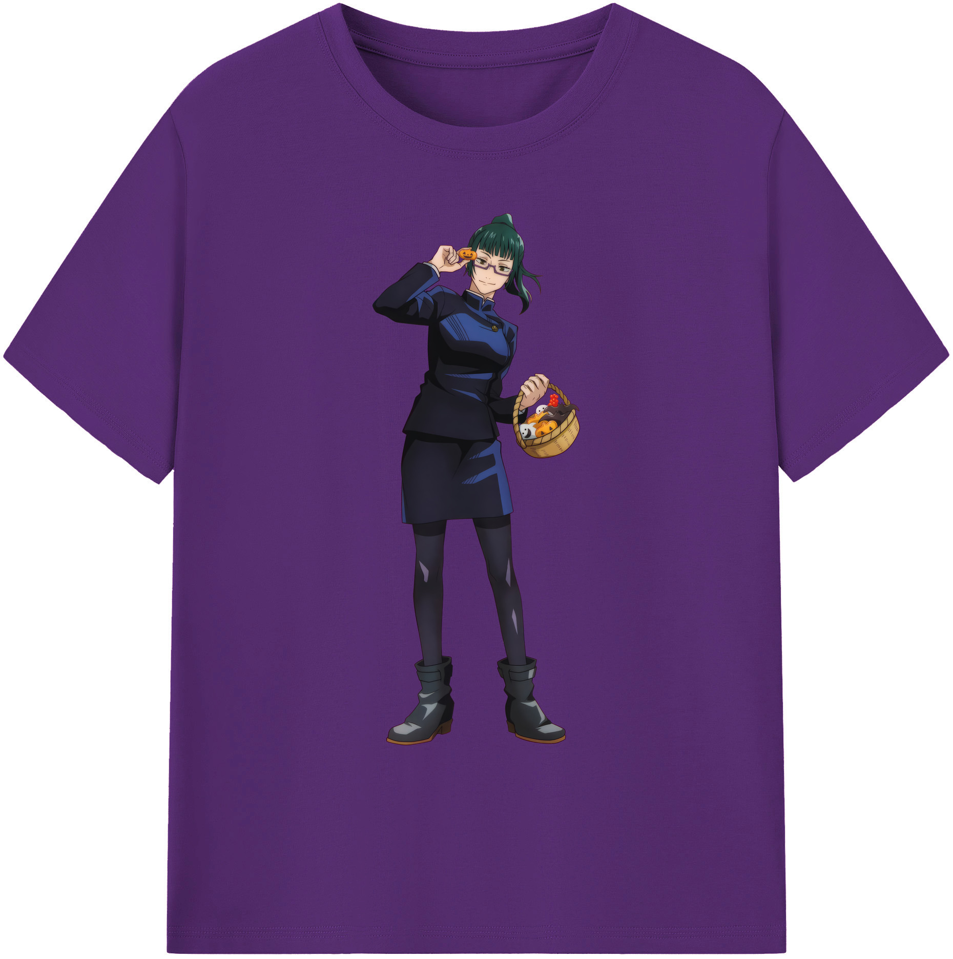 （画像用） 呪術廻戦 Jujutsu Kaisen 綿100％ メンズ半袖Tシャツ｜肌触りやわらか＆通気性