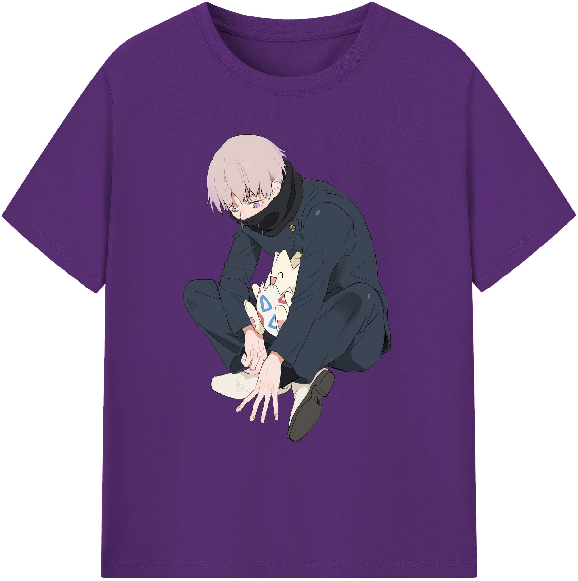 （画像用） 呪術廻戦 Jujutsu Kaisen 綿100％ メンズ半袖Tシャツ｜肌触りやわらか＆通気性