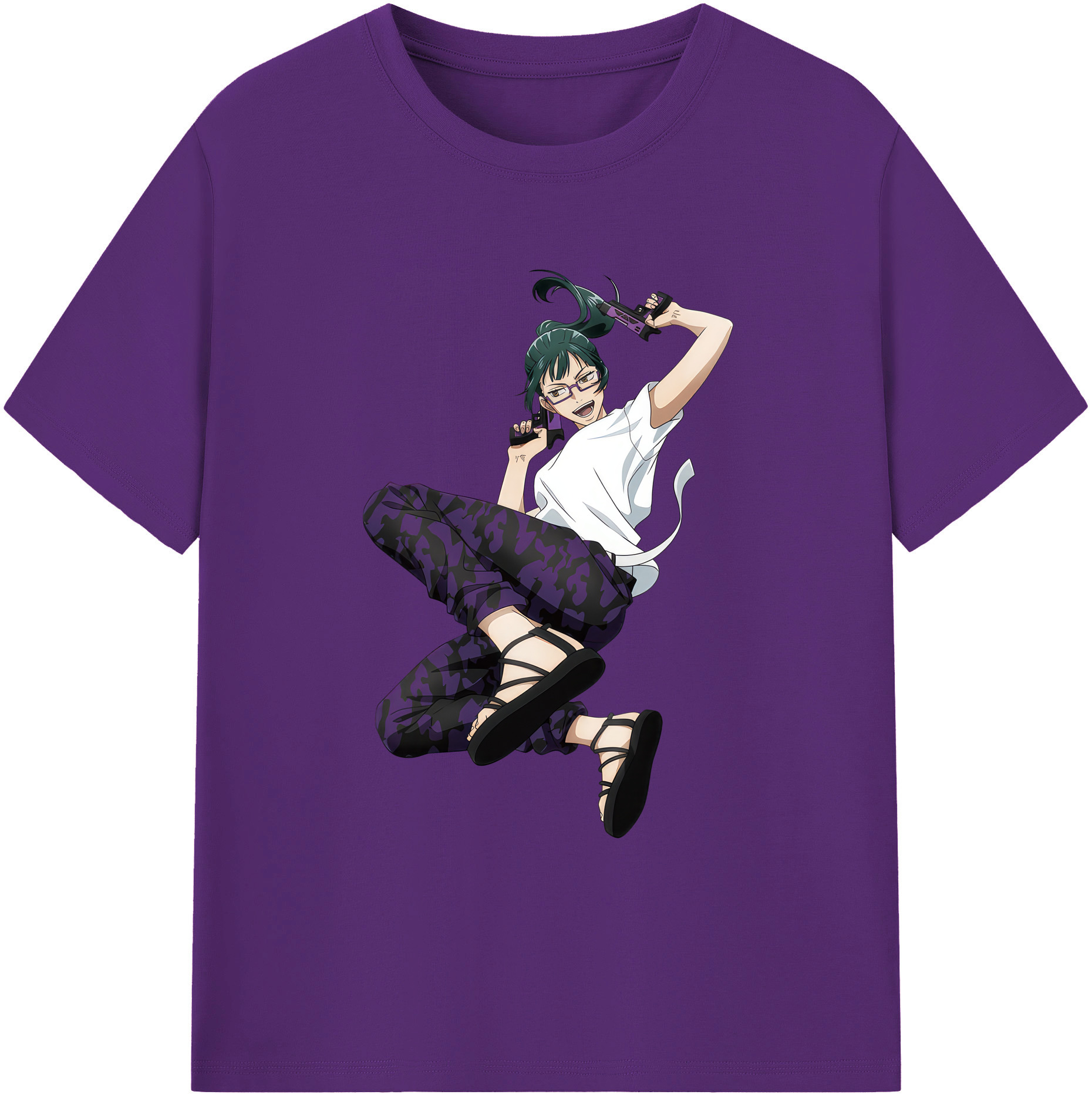 （画像用） 呪術廻戦 Jujutsu Kaisen 綿100％ メンズ半袖Tシャツ｜肌触りやわらか＆通気性