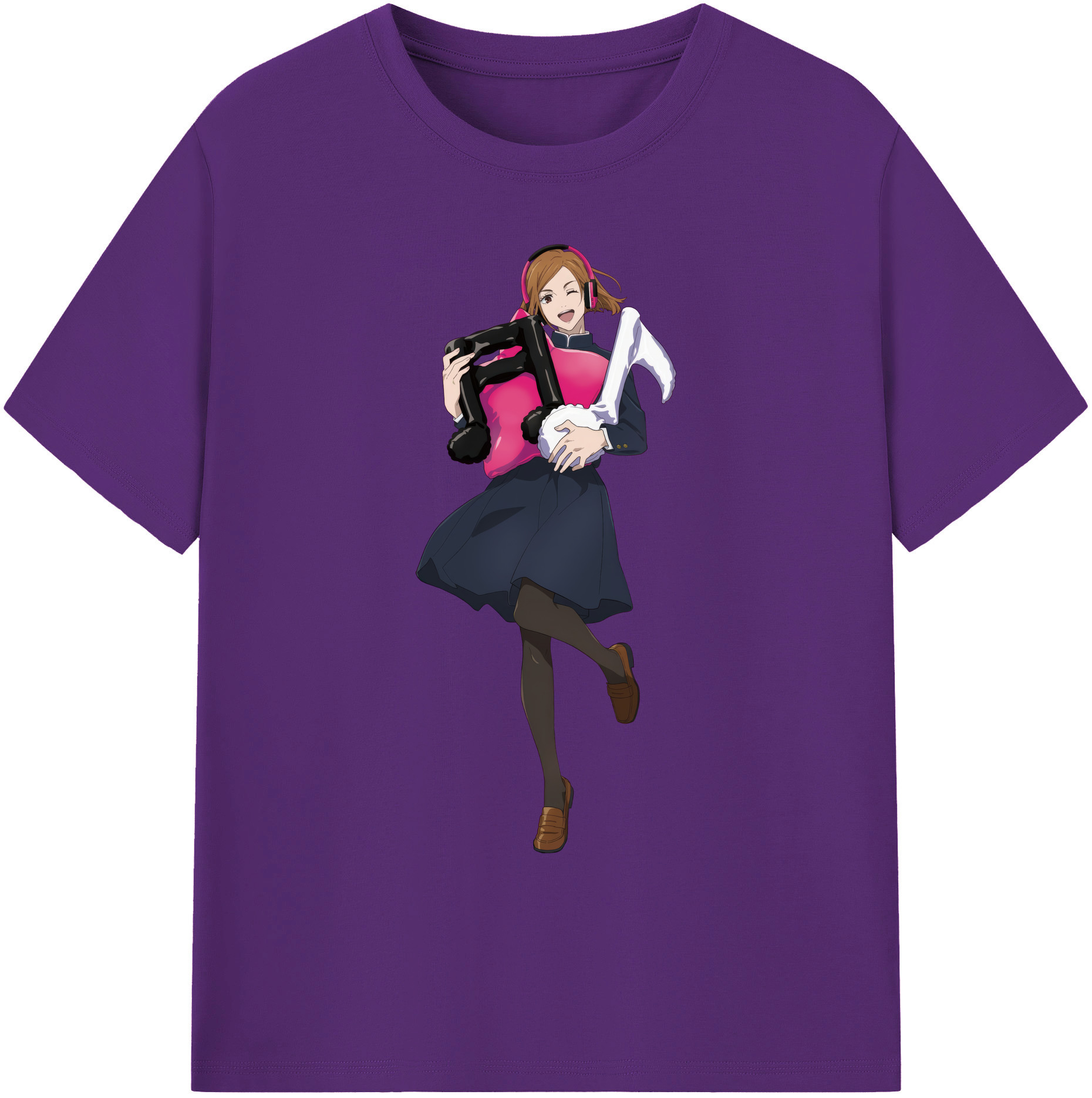 （画像用） 呪術廻戦 Jujutsu Kaisen 綿100％ メンズ半袖Tシャツ｜肌触りやわらか＆通気性