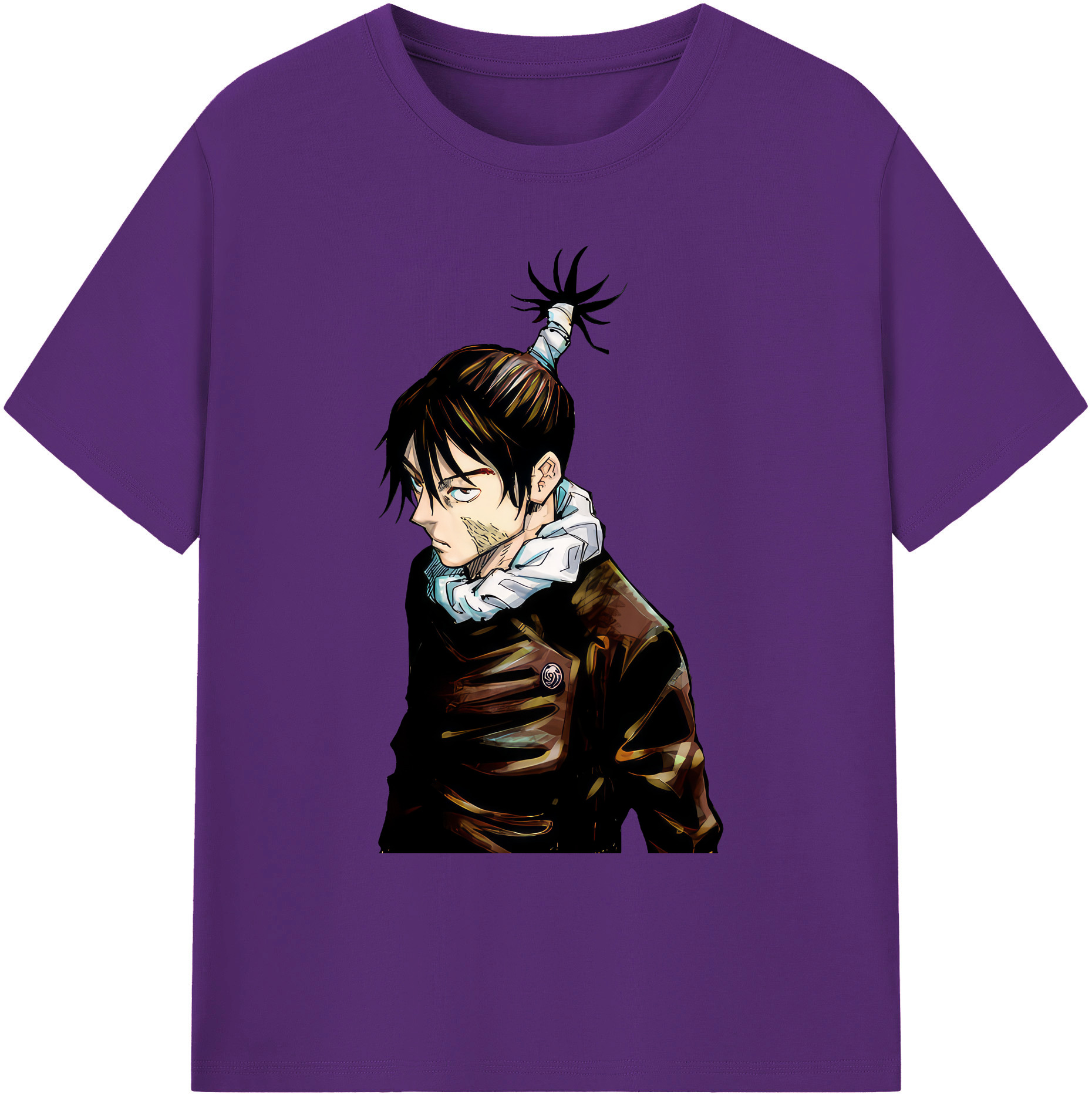（画像用） 呪術廻戦 Jujutsu Kaisen 綿100％ メンズ半袖Tシャツ｜肌触りやわらか＆通気性