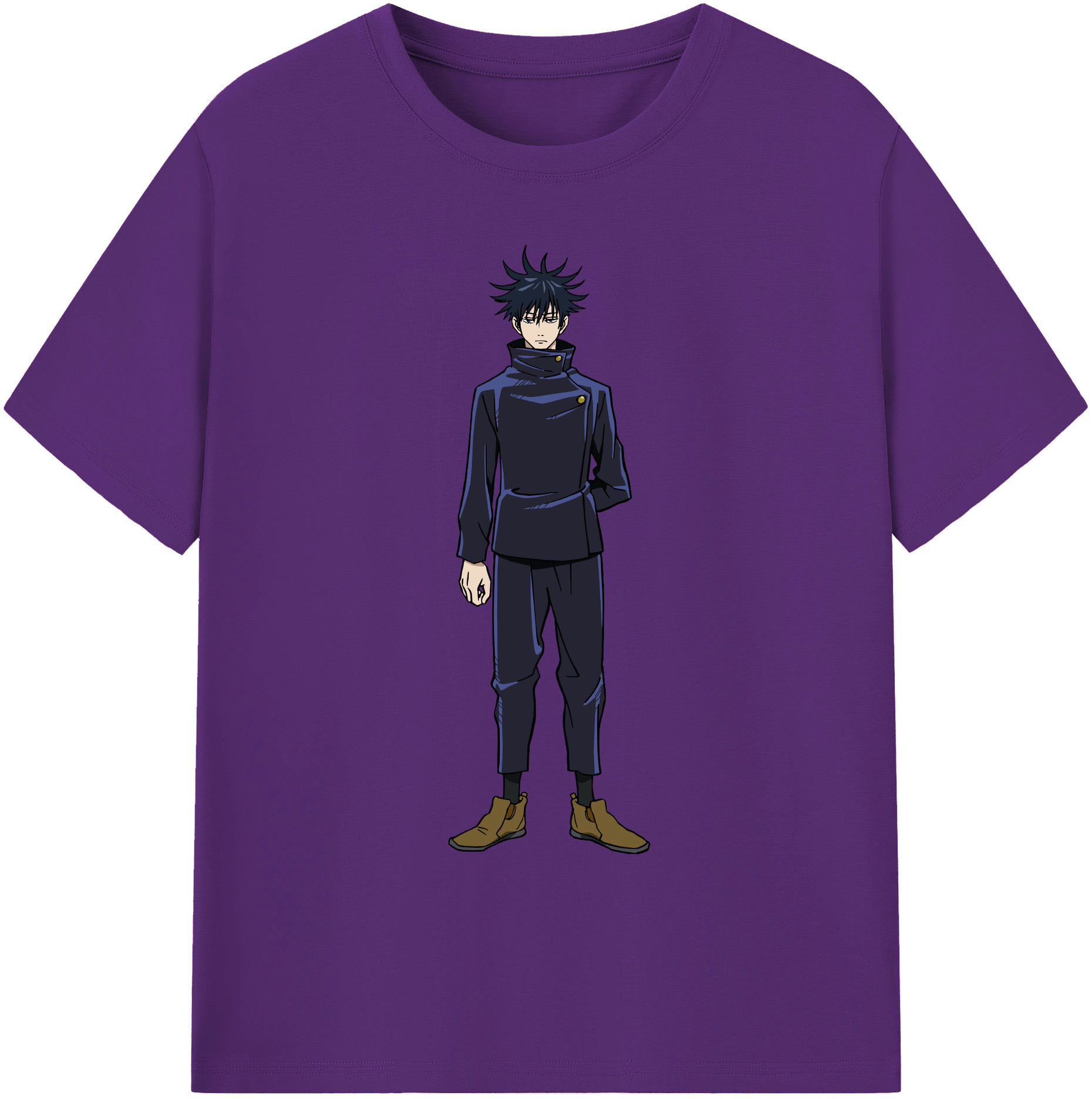 （画像用） 呪術廻戦 Jujutsu Kaisen 綿100％ メンズ半袖Tシャツ｜肌触りやわらか＆通気性