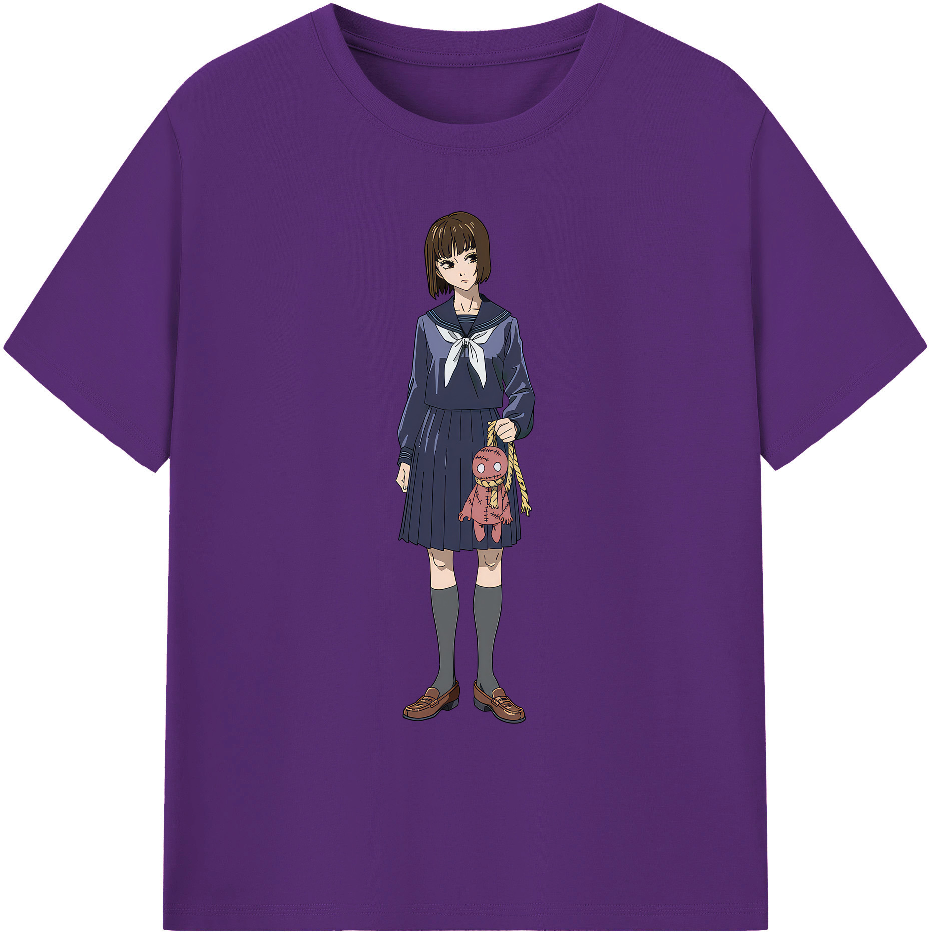 （画像用） 呪術廻戦 Jujutsu Kaisen 綿100％ メンズ半袖Tシャツ｜肌触りやわらか＆通気性