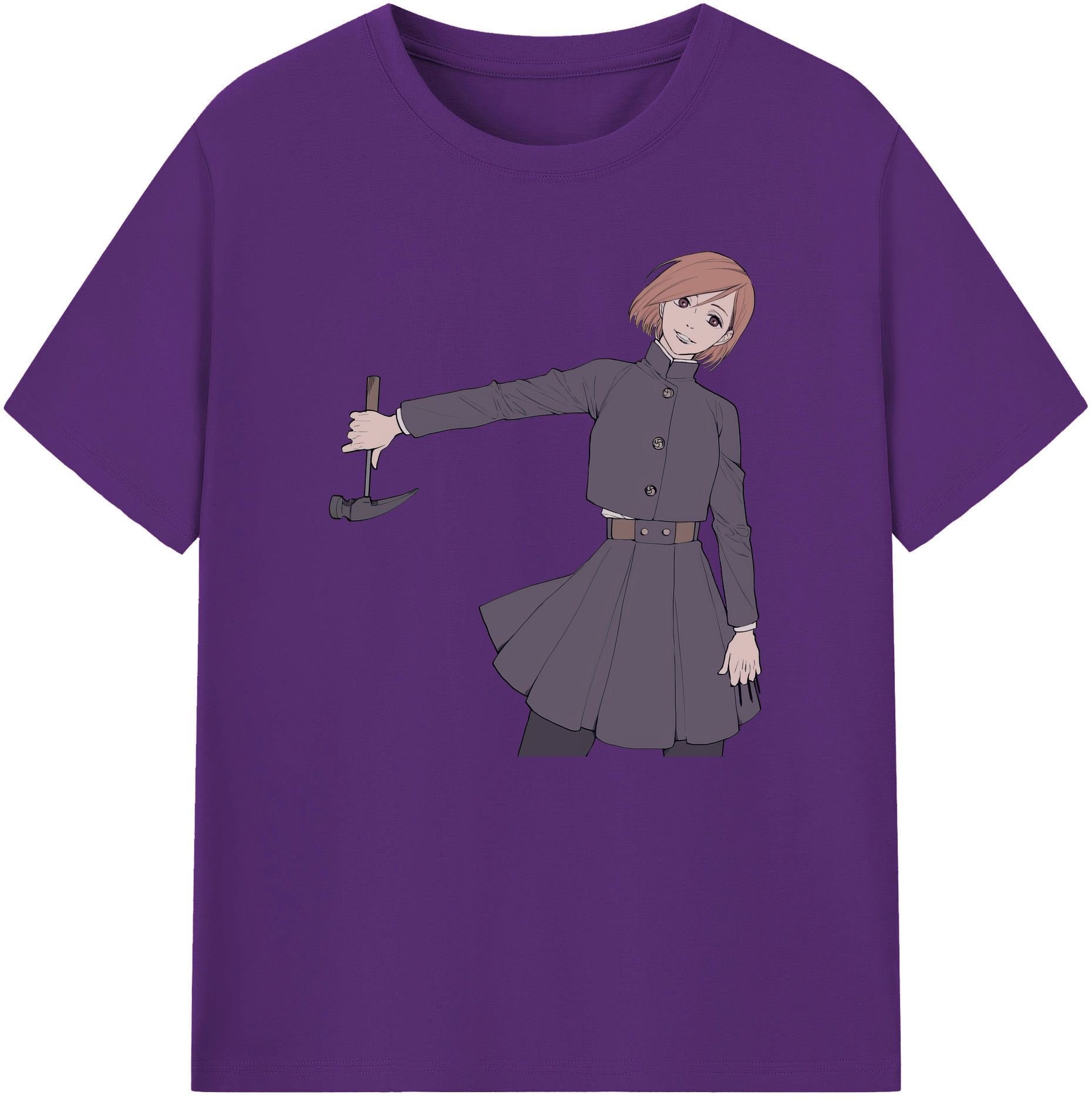 （画像用） 呪術廻戦 Jujutsu Kaisen 綿100％ メンズ半袖Tシャツ｜肌触りやわらか＆通気性