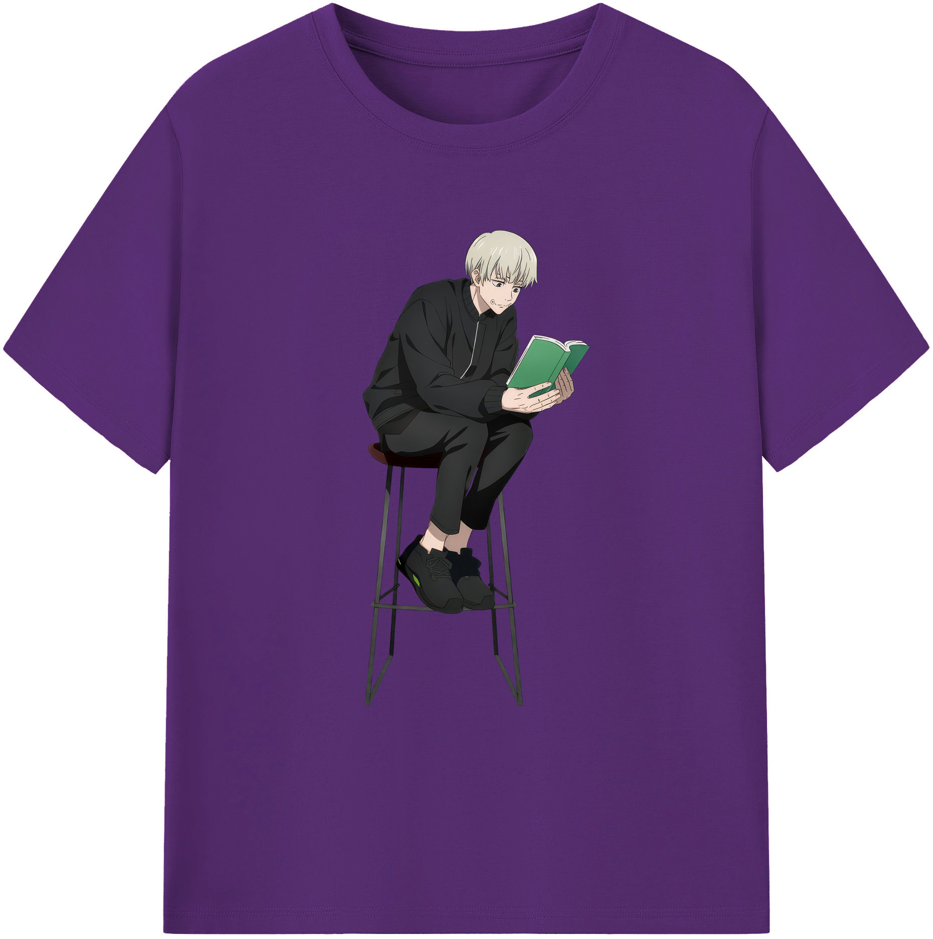 （画像用） 呪術廻戦 Jujutsu Kaisen 綿100％ メンズ半袖Tシャツ｜肌触りやわらか＆通気性