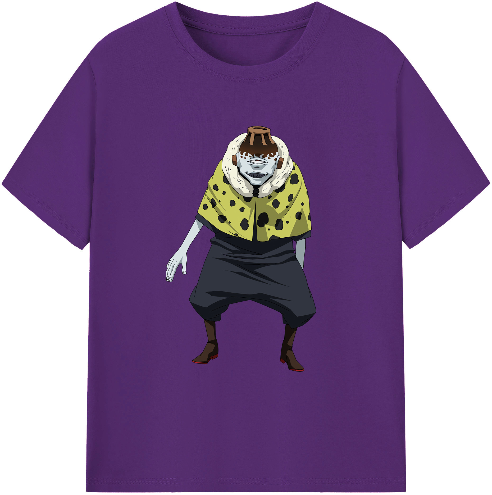 （画像用） 呪術廻戦 Jujutsu Kaisen 綿100％ メンズ半袖Tシャツ｜肌触りやわらか＆通気性