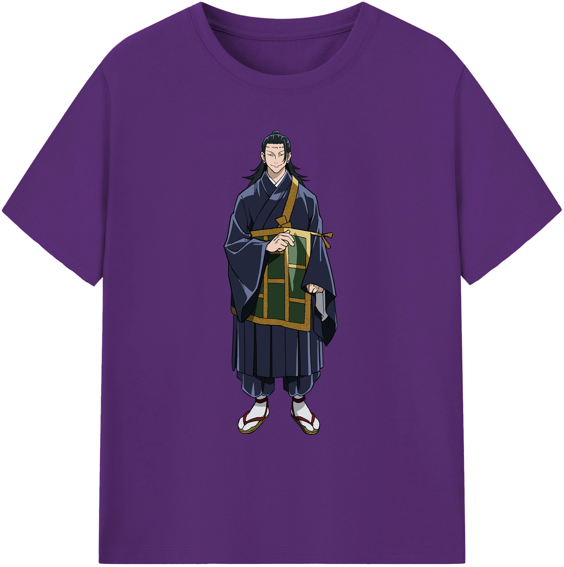 （画像用） 呪術廻戦 Jujutsu Kaisen 綿100％ メンズ半袖Tシャツ｜肌触りやわらか＆通気性