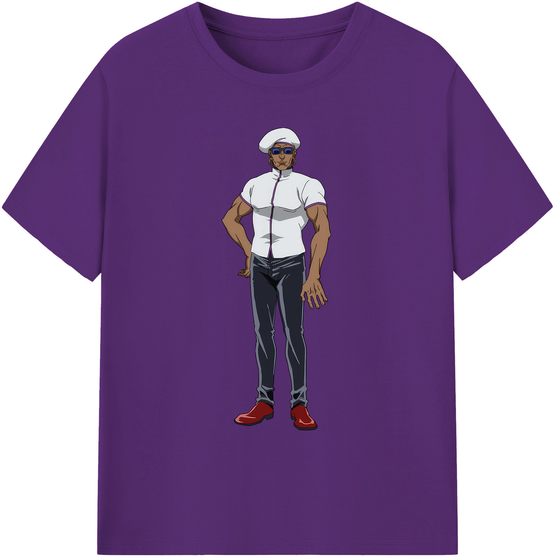 （画像用） 呪術廻戦 Jujutsu Kaisen 綿100％ メンズ半袖Tシャツ｜肌触りやわらか＆通気性