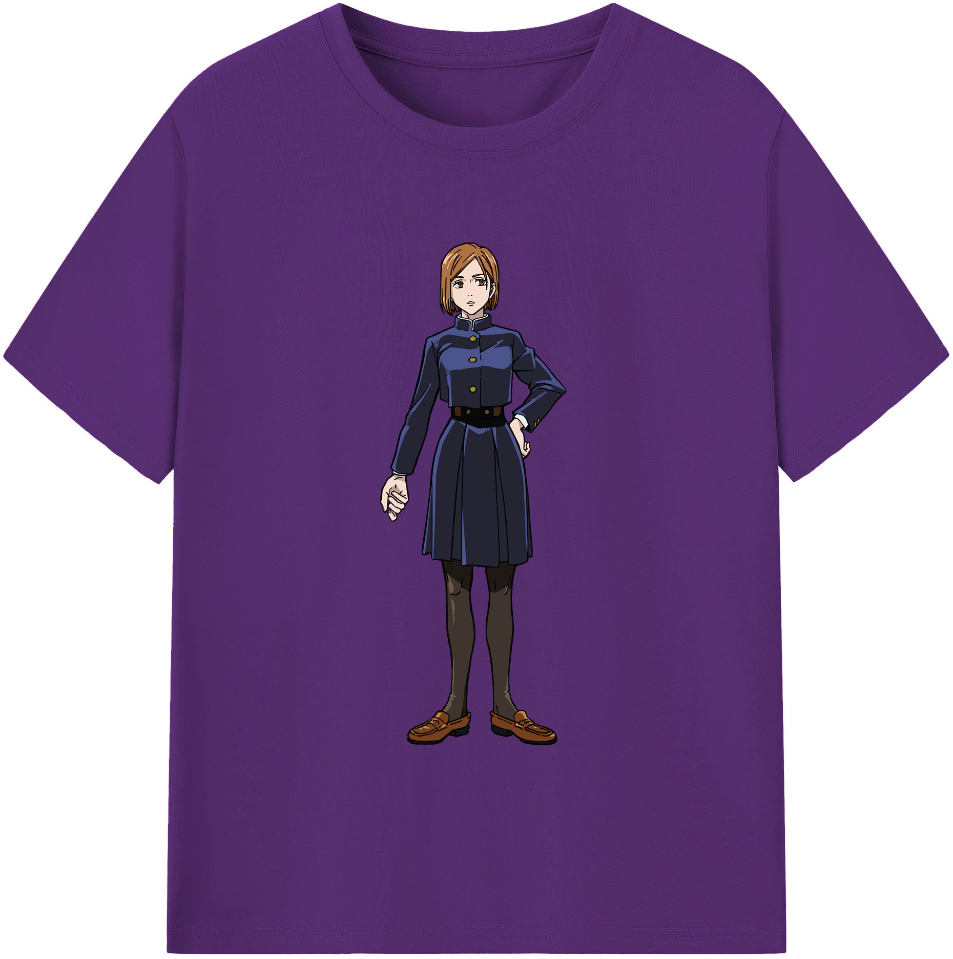 （画像用） 呪術廻戦 Jujutsu Kaisen 綿100％ メンズ半袖Tシャツ｜肌触りやわらか＆通気性