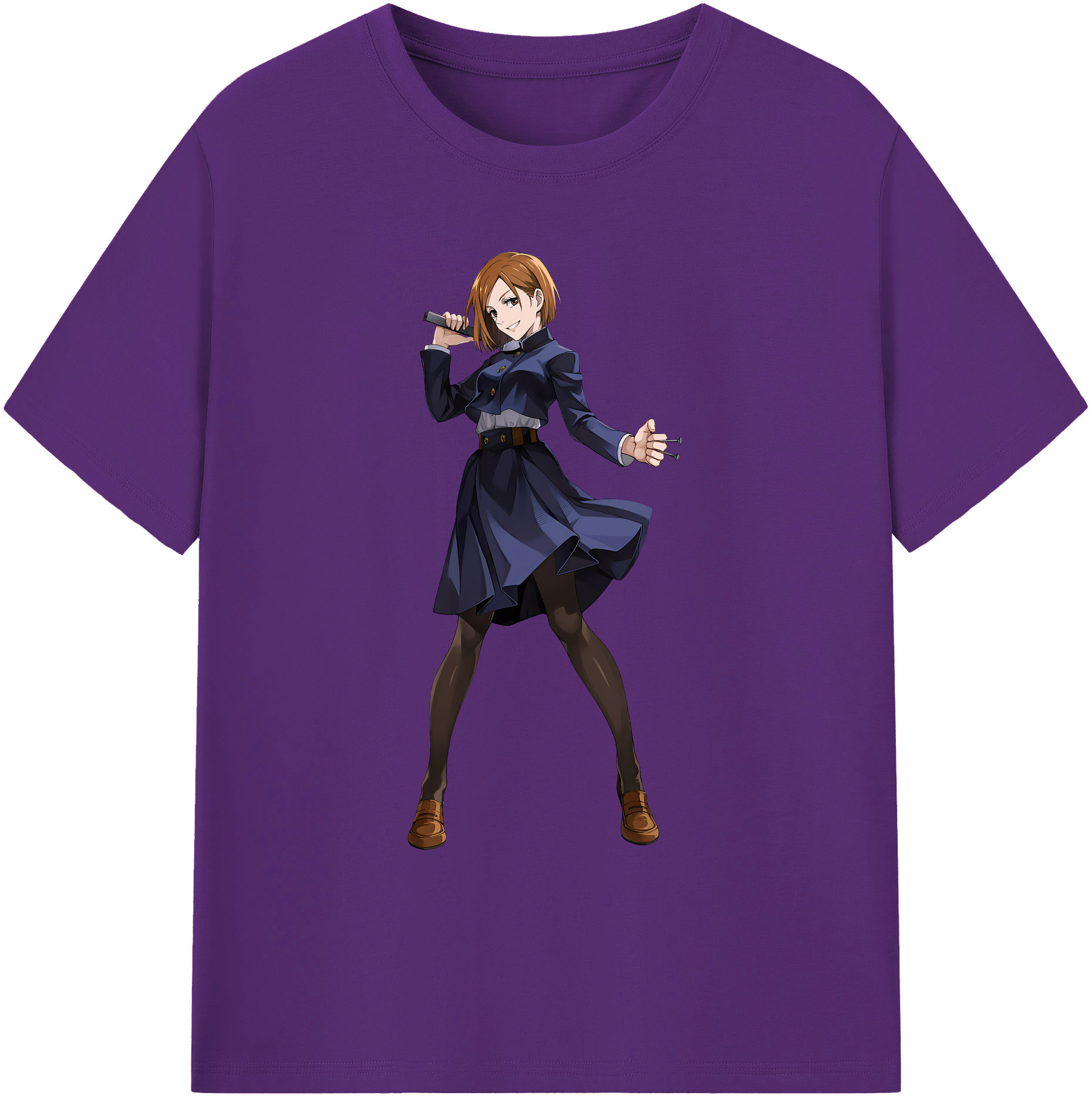 （画像用） 呪術廻戦 Jujutsu Kaisen 綿100％ メンズ半袖Tシャツ｜肌触りやわらか＆通気性