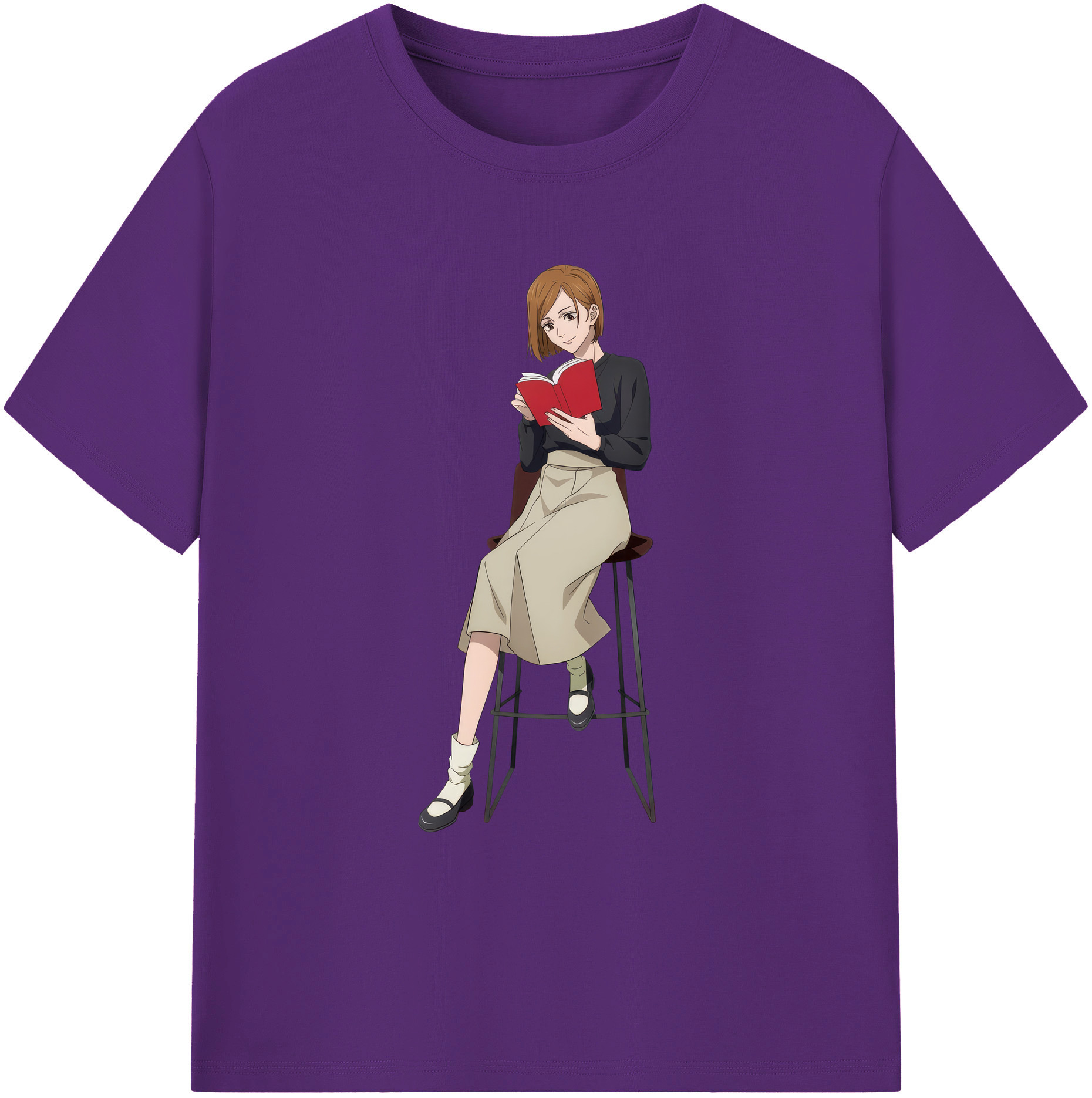 （画像用） 呪術廻戦 Jujutsu Kaisen 綿100％ メンズ半袖Tシャツ｜肌触りやわらか＆通気性