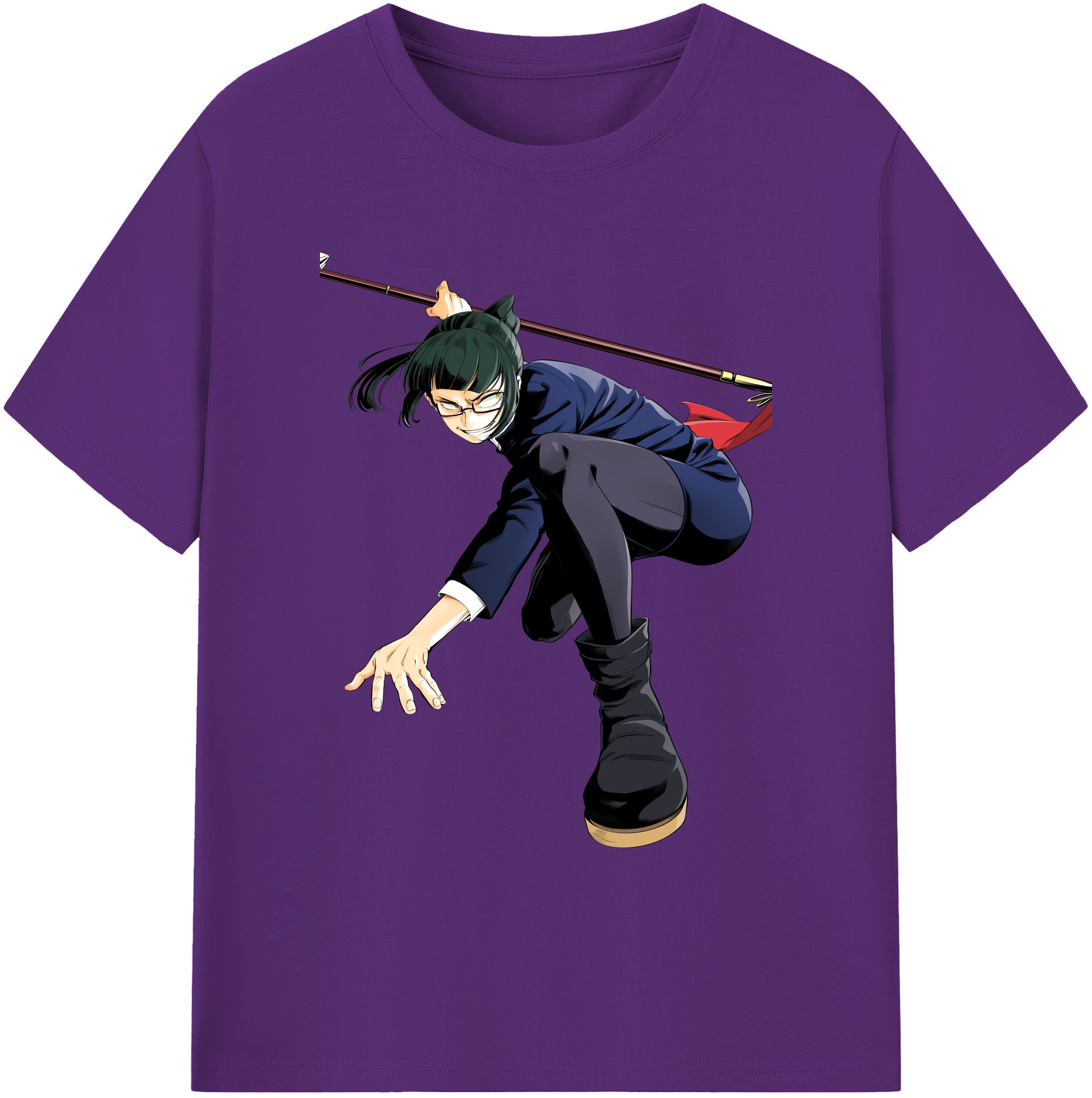 （画像用） 呪術廻戦 Jujutsu Kaisen 綿100％ メンズ半袖Tシャツ｜肌触りやわらか＆通気性