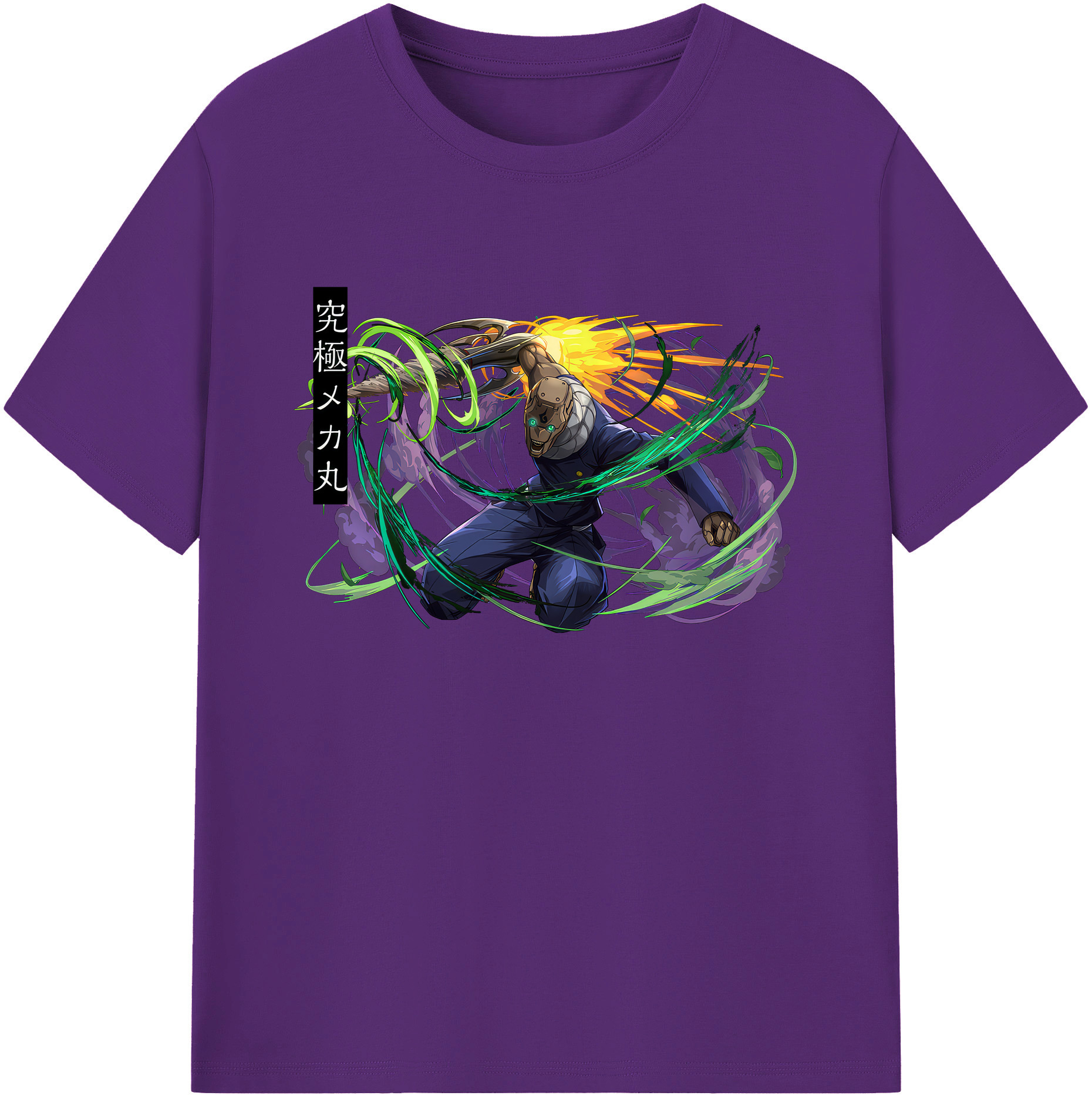 （画像用） 呪術廻戦 Jujutsu Kaisen 綿100％ メンズ半袖Tシャツ｜肌触りやわらか＆通気性