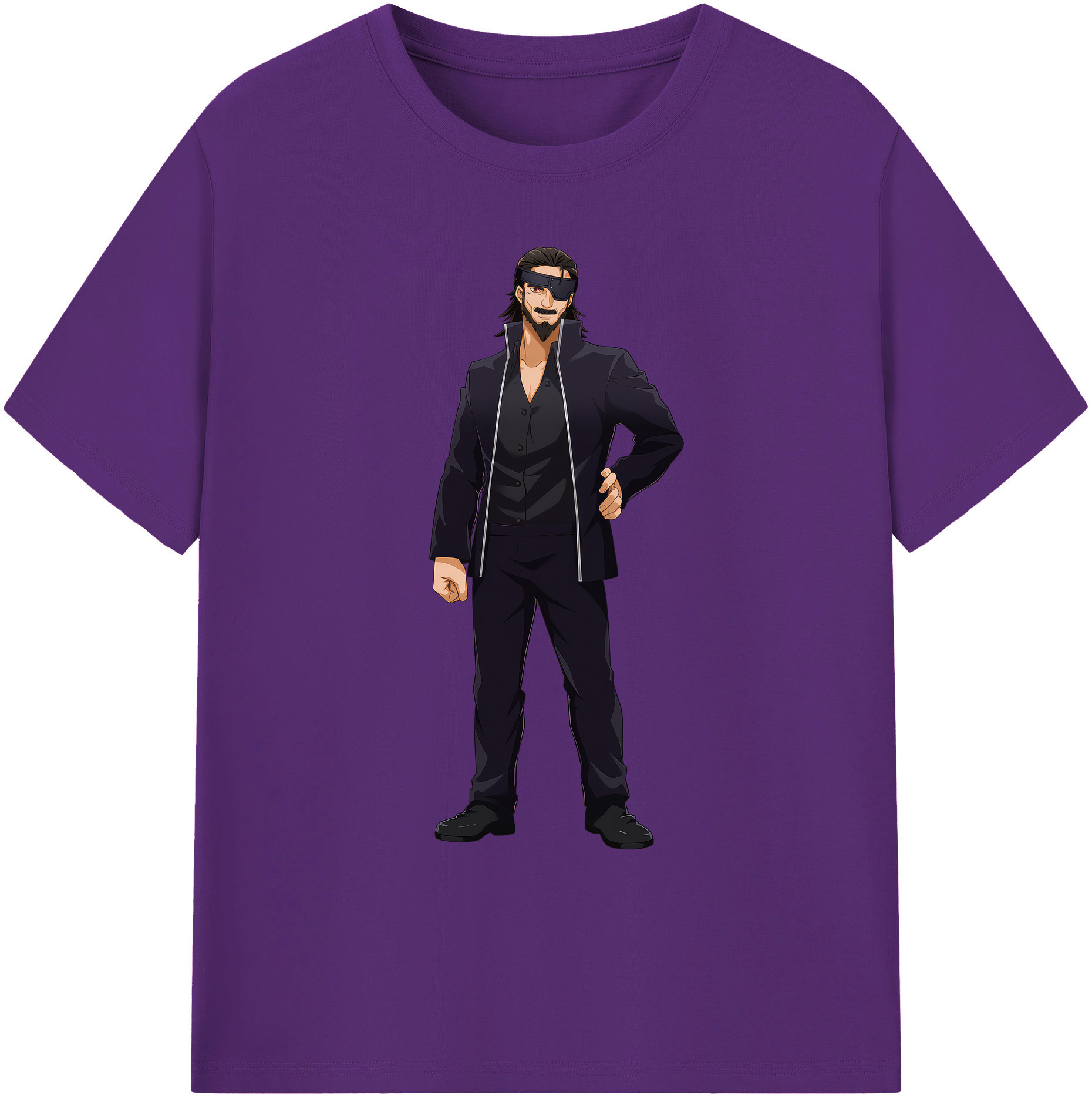 （画像用） 呪術廻戦 Jujutsu Kaisen 綿100％ メンズ半袖Tシャツ｜肌触りやわらか＆通気性