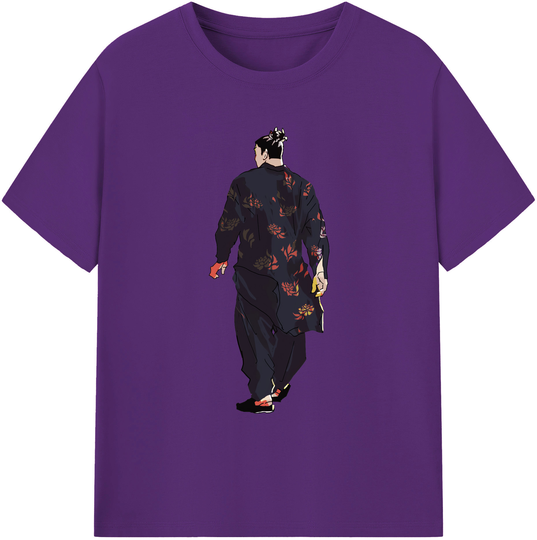 （画像用） 呪術廻戦 Jujutsu Kaisen 綿100％ メンズ半袖Tシャツ｜肌触りやわらか＆通気性