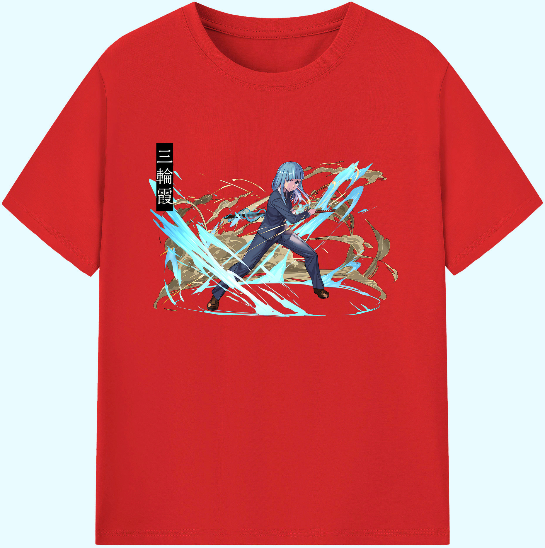 （画像用） 呪術廻戦 Jujutsu Kaisen 綿100％ メンズ半袖Tシャツ｜肌触りやわらか＆通気性