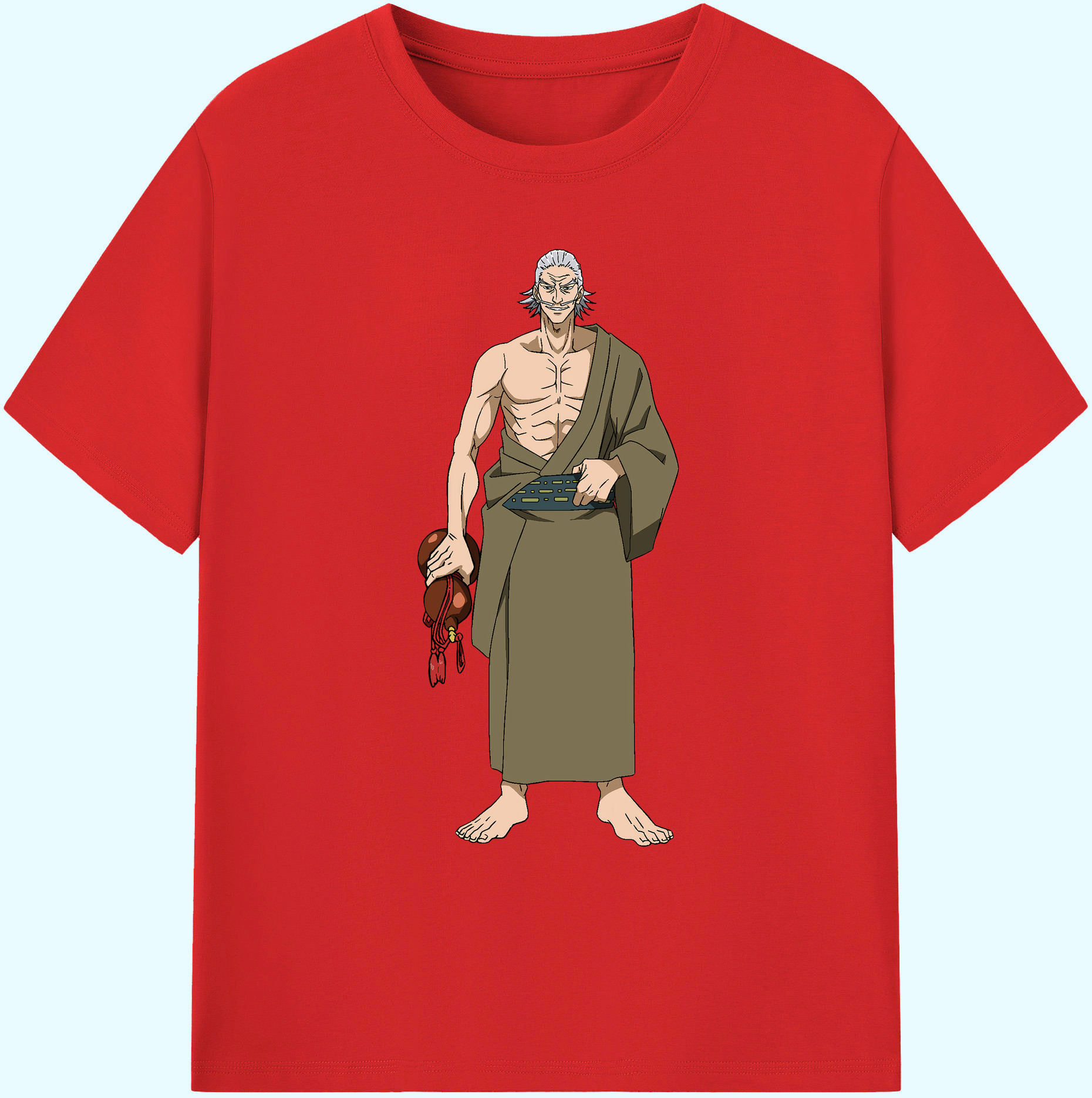 （画像用） 呪術廻戦 Jujutsu Kaisen 綿100％ メンズ半袖Tシャツ｜肌触りやわらか＆通気性