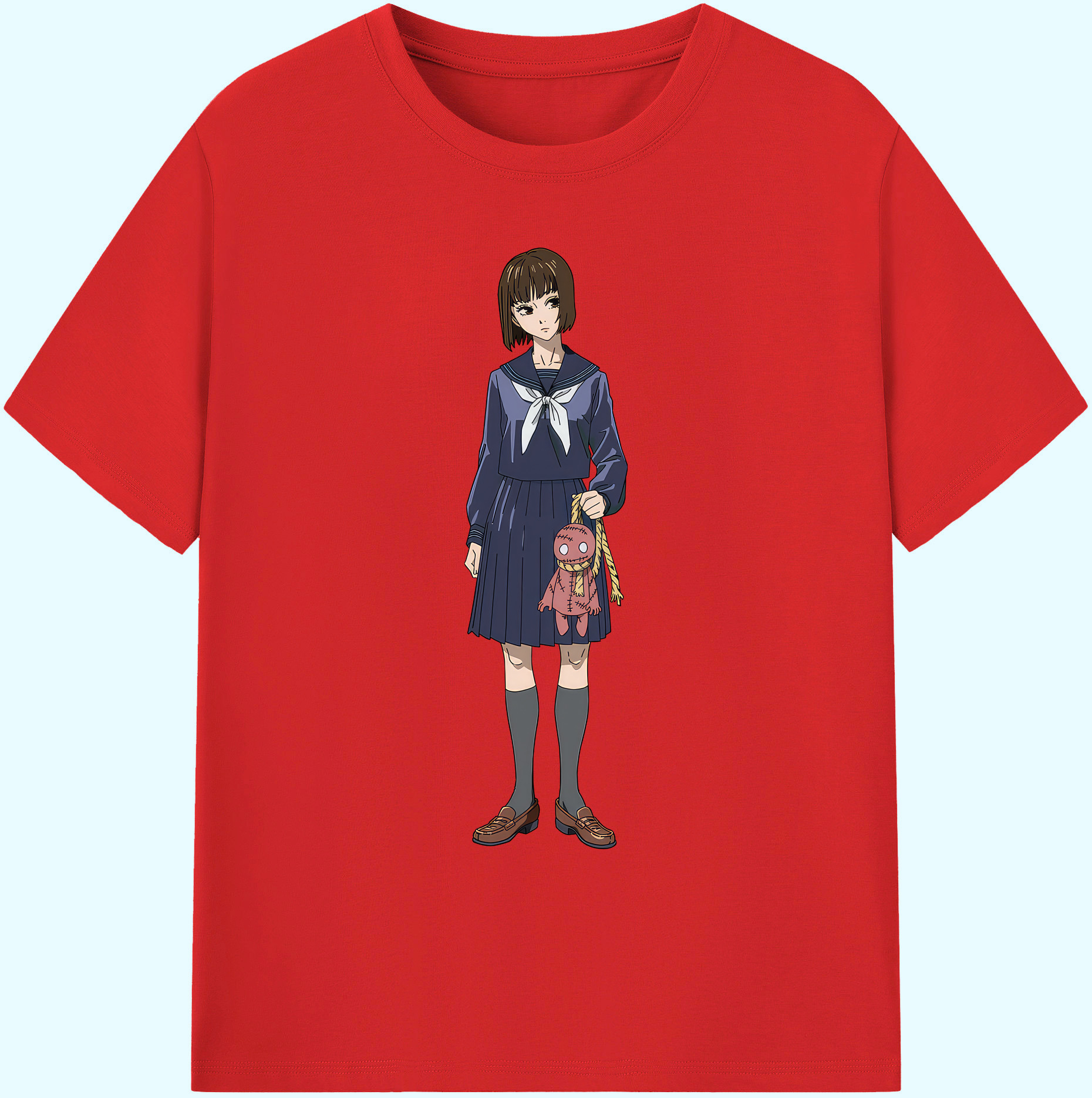 （画像用） 呪術廻戦 Jujutsu Kaisen 綿100％ メンズ半袖Tシャツ｜肌触りやわらか＆通気性