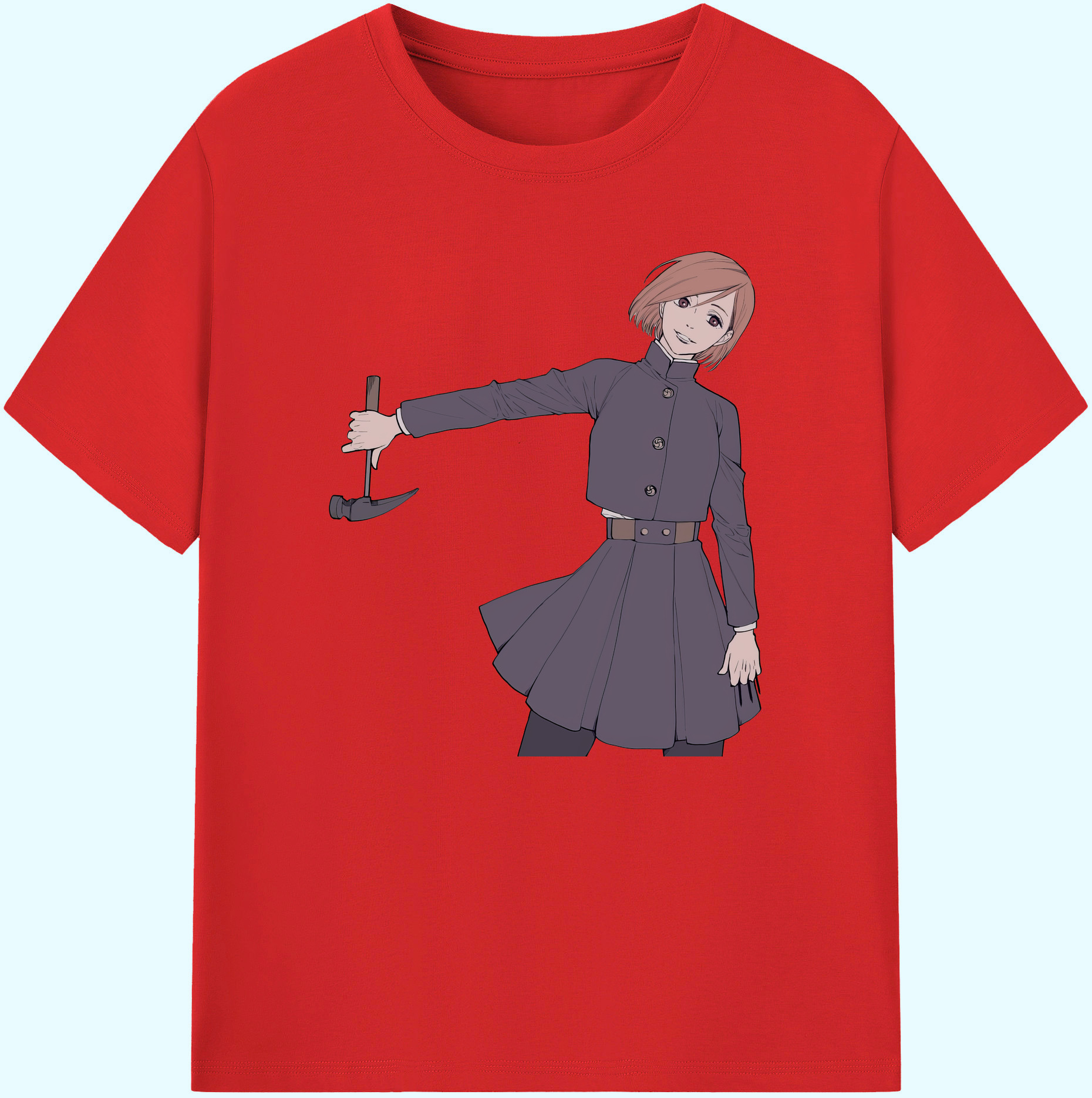 （画像用） 呪術廻戦 Jujutsu Kaisen 綿100％ メンズ半袖Tシャツ｜肌触りやわらか＆通気性