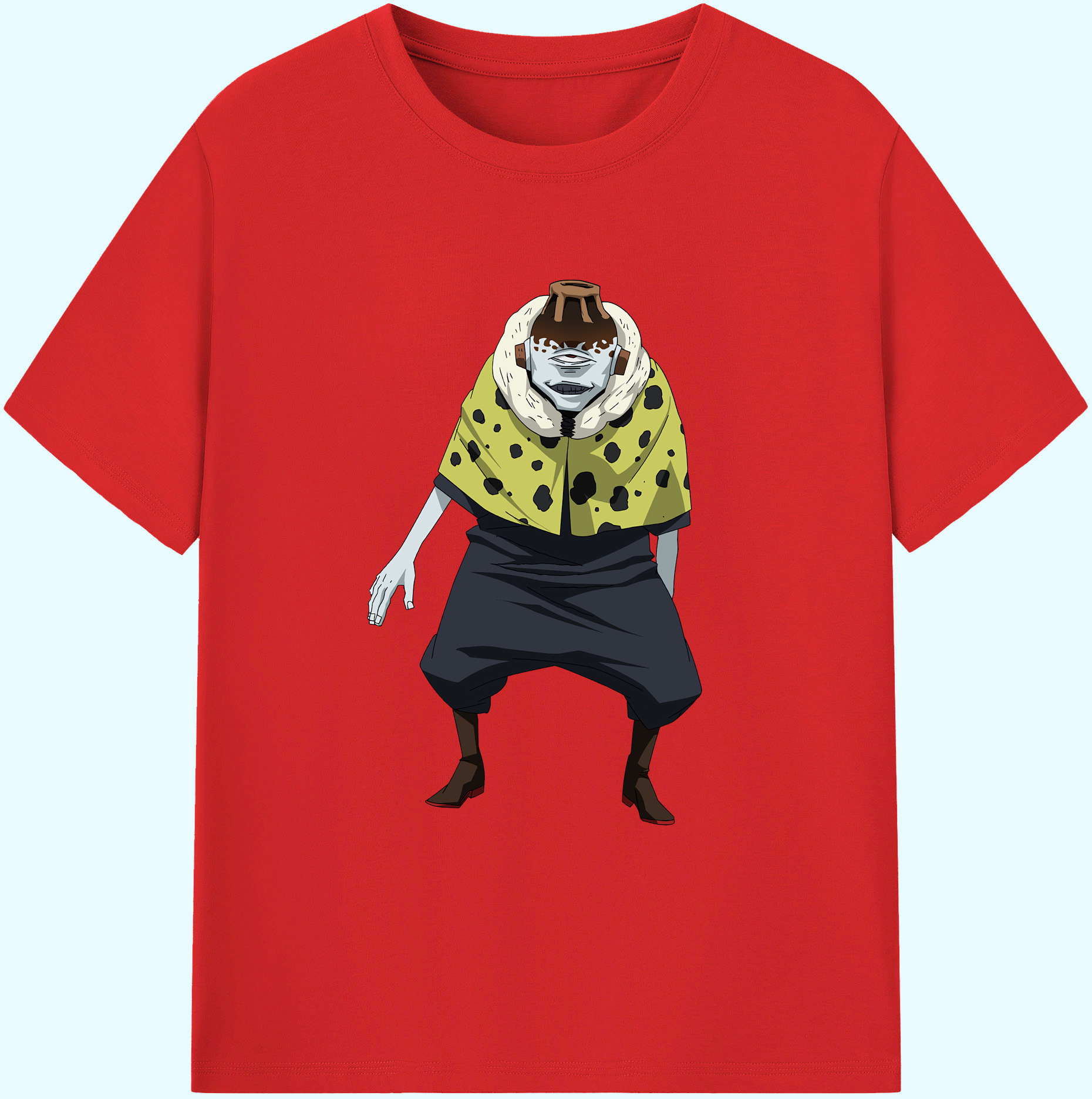 （画像用） 呪術廻戦 Jujutsu Kaisen 綿100％ メンズ半袖Tシャツ｜肌触りやわらか＆通気性