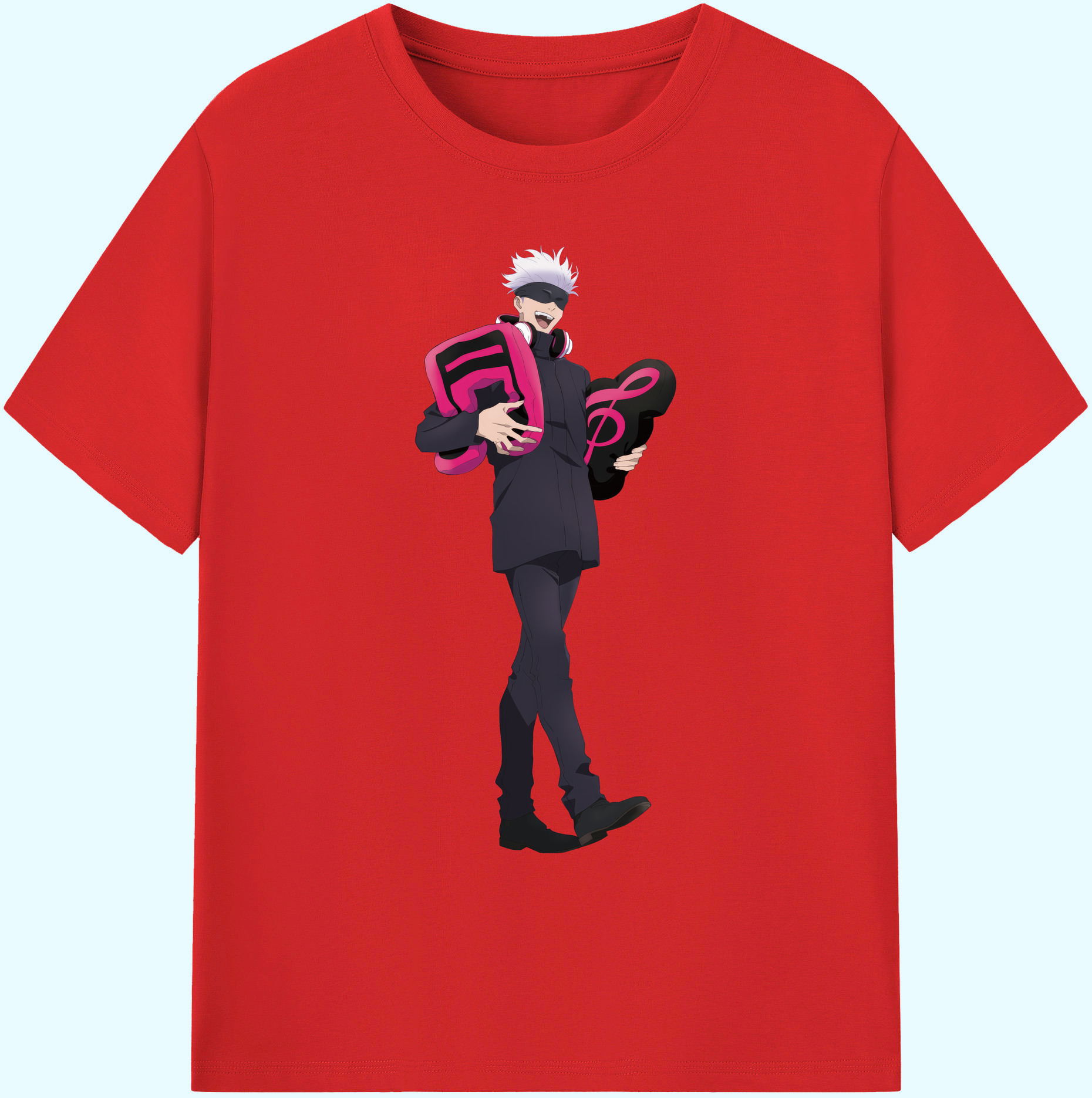 （画像用） 呪術廻戦 Jujutsu Kaisen 綿100％ メンズ半袖Tシャツ｜肌触りやわらか＆通気性
