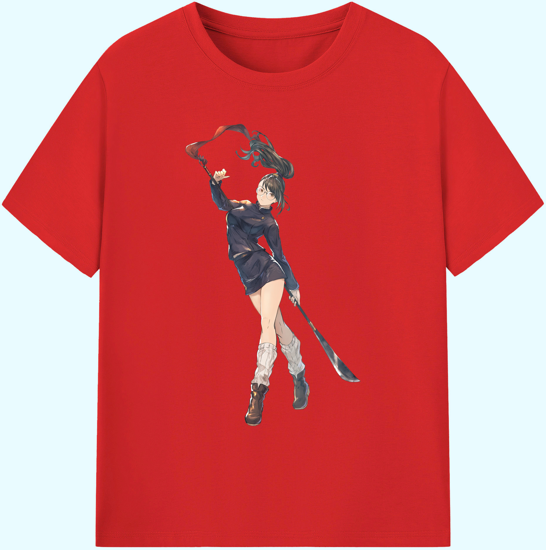 （画像用） 呪術廻戦 Jujutsu Kaisen 綿100％ メンズ半袖Tシャツ｜肌触りやわらか＆通気性