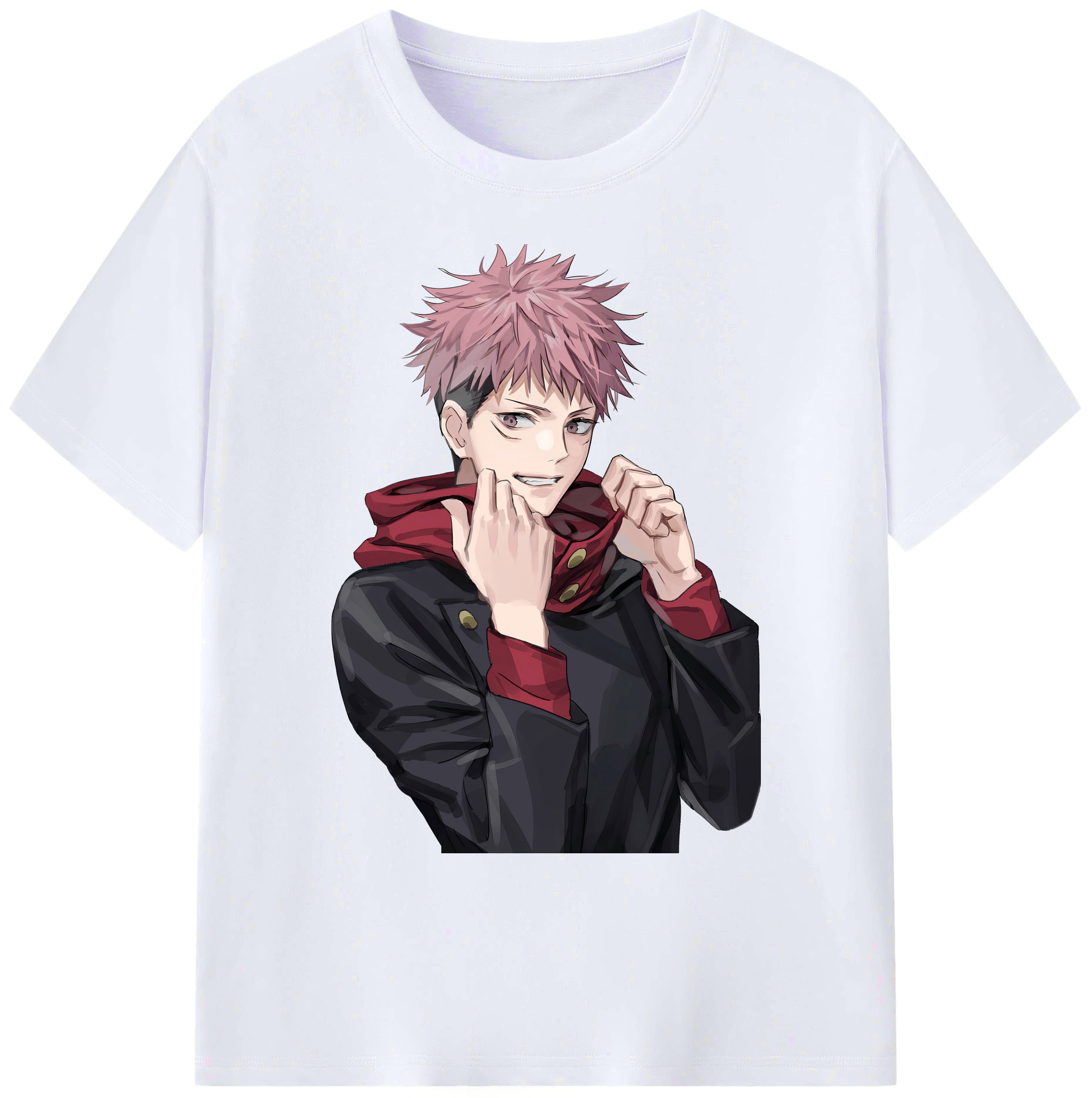 （画像用） 呪術廻戦 Jujutsu Kaisen 綿100％ メンズ半袖Tシャツ｜肌触りやわらか＆通気性
