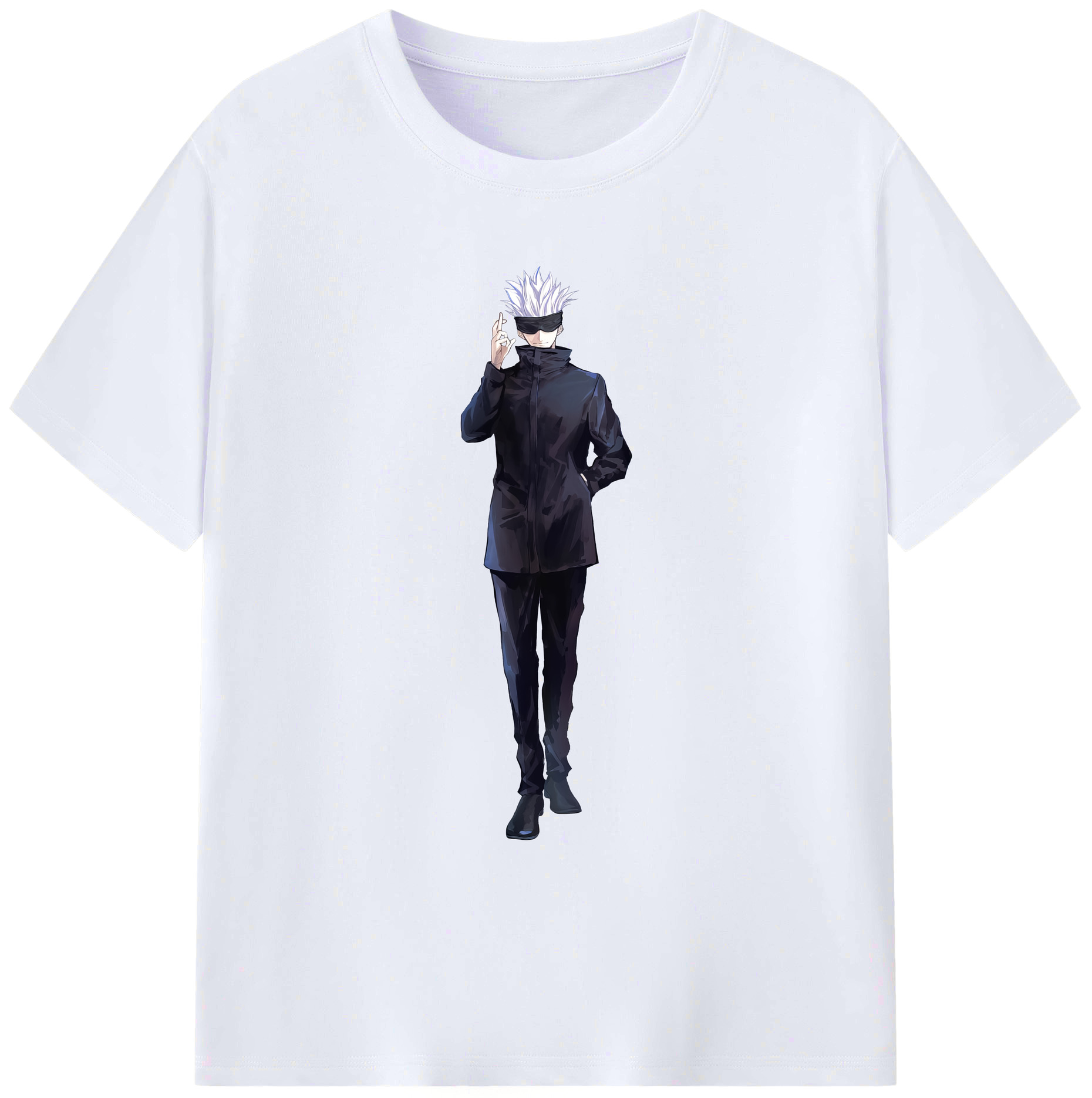 （画像用） 呪術廻戦 Jujutsu Kaisen 綿100％ メンズ半袖Tシャツ｜肌触りやわらか＆通気性