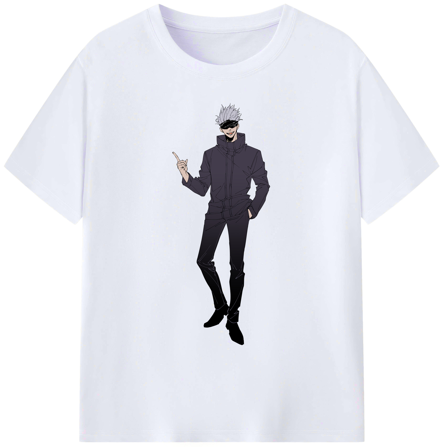 （画像用） 呪術廻戦 Jujutsu Kaisen 綿100％ メンズ半袖Tシャツ｜肌触りやわらか＆通気性