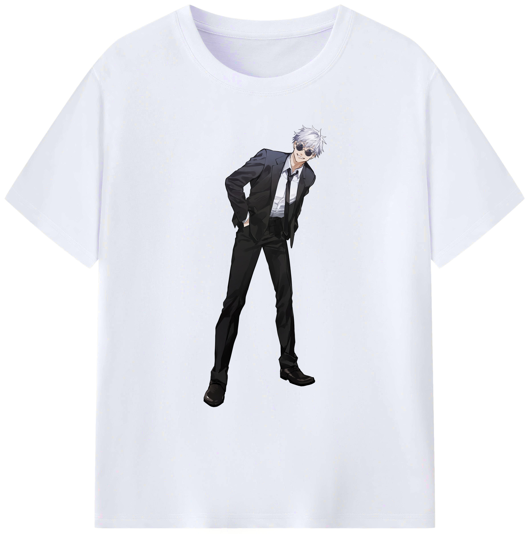 （画像用） 呪術廻戦 Jujutsu Kaisen 綿100％ メンズ半袖Tシャツ｜肌触りやわらか＆通気性