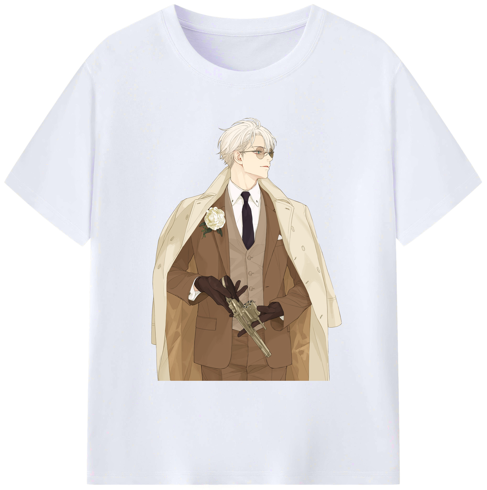 （画像用） 呪術廻戦 Jujutsu Kaisen 綿100％ メンズ半袖Tシャツ｜肌触りやわらか＆通気性