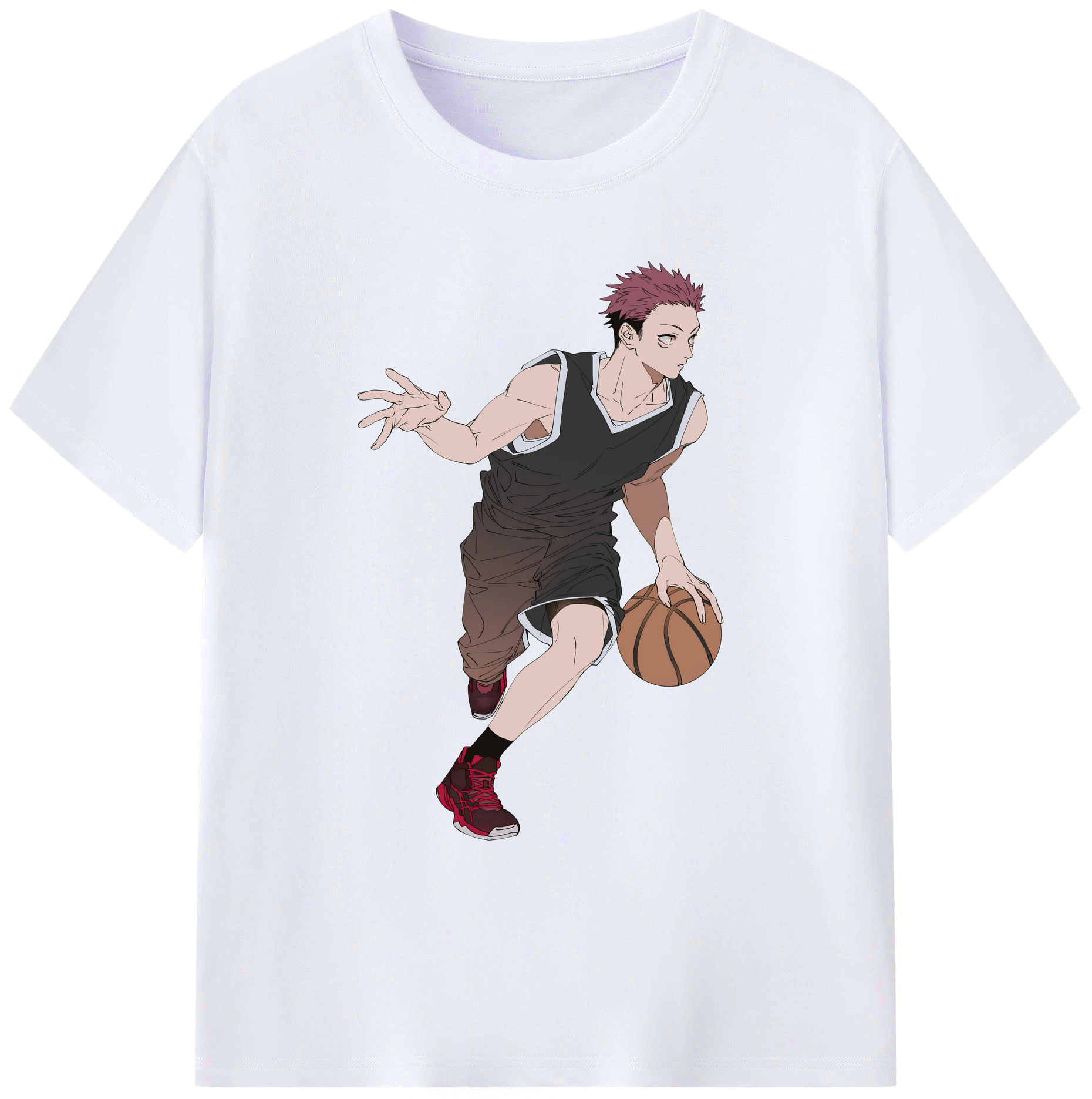 （画像用） 呪術廻戦 Jujutsu Kaisen 綿100％ メンズ半袖Tシャツ｜肌触りやわらか＆通気性