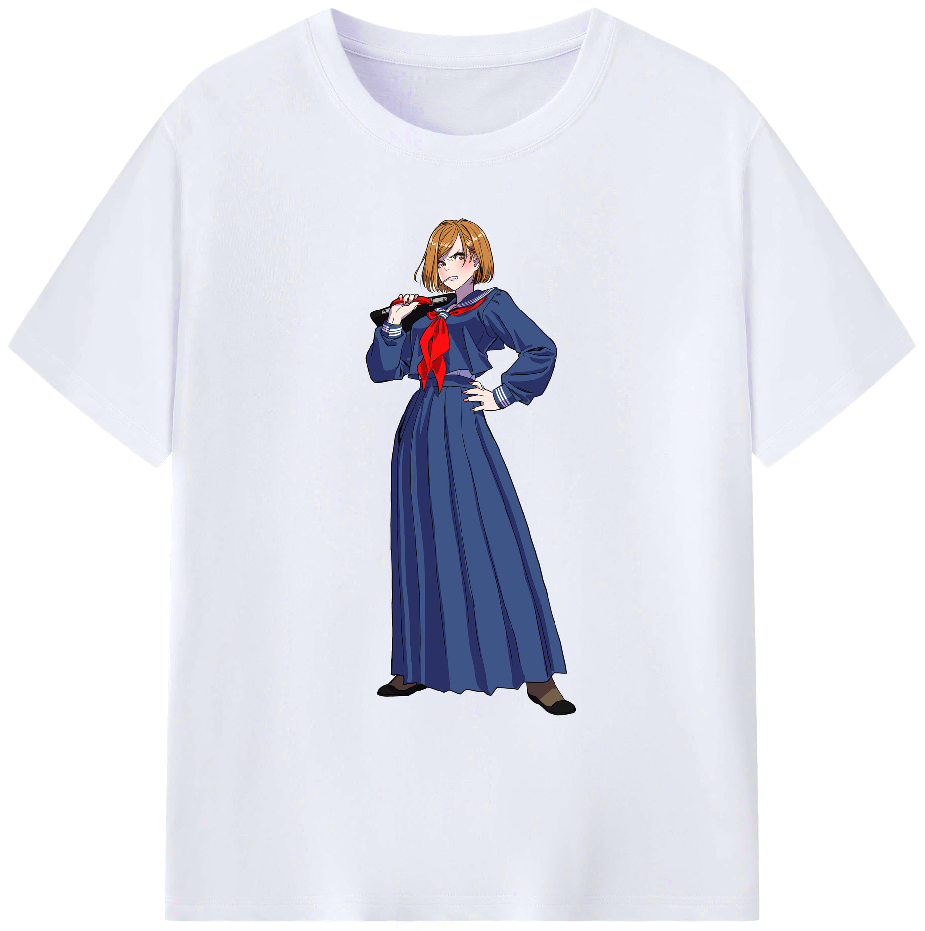 （画像用） 呪術廻戦 Jujutsu Kaisen 綿100％ メンズ半袖Tシャツ｜肌触りやわらか＆通気性
