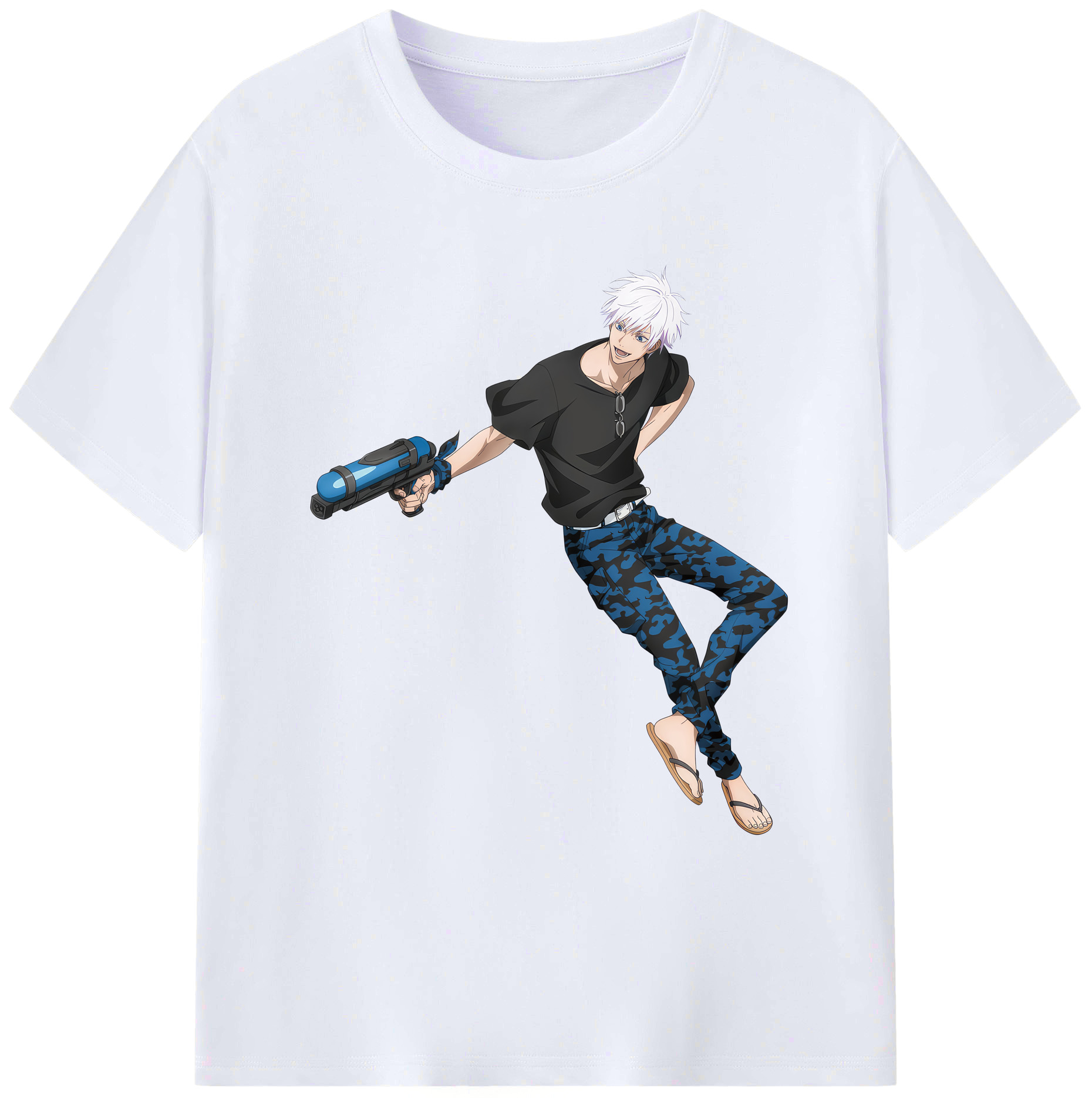 （画像用） 呪術廻戦 Jujutsu Kaisen 綿100％ メンズ半袖Tシャツ｜肌触りやわらか＆通気性