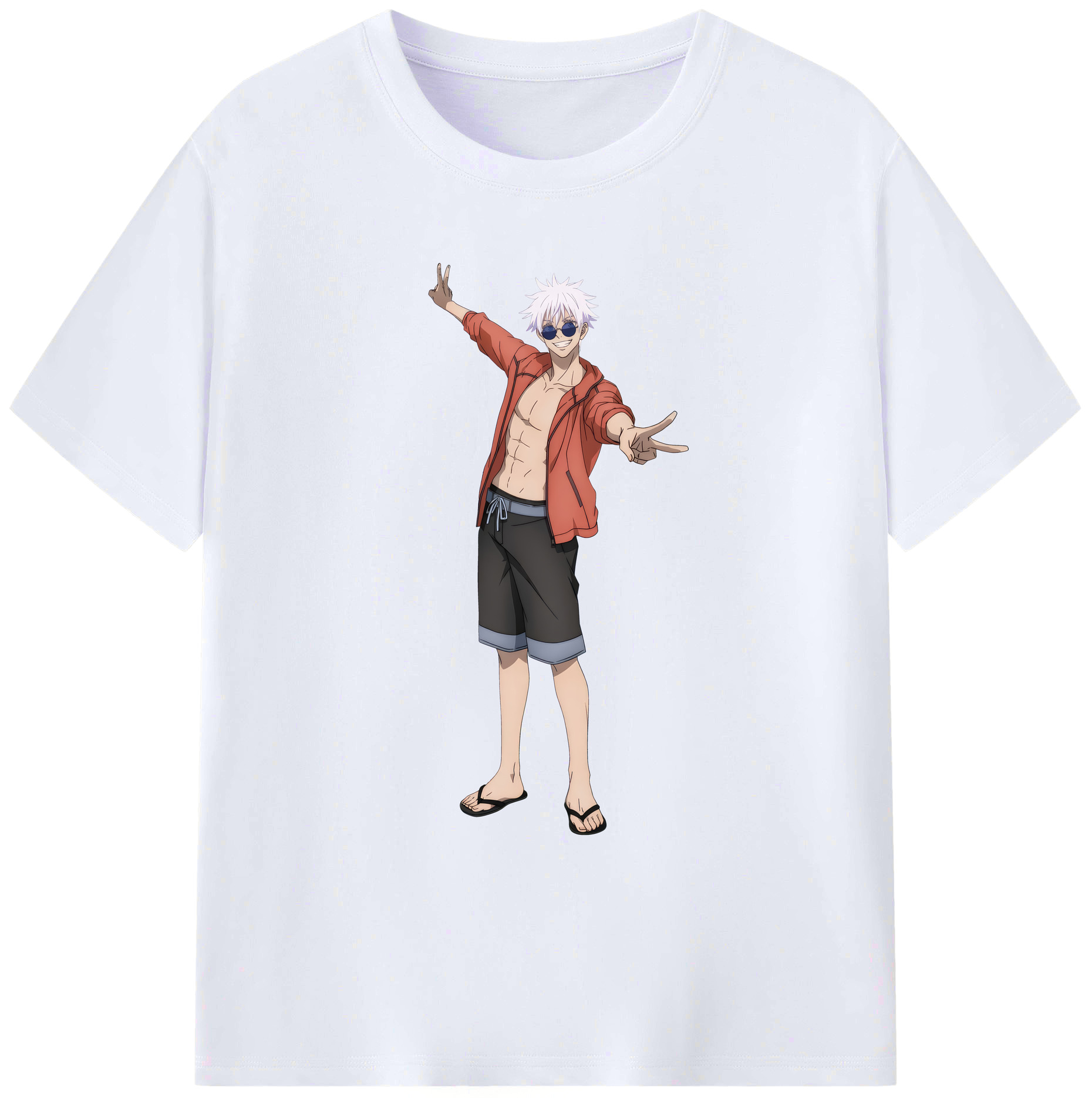 （画像用） 呪術廻戦 Jujutsu Kaisen 綿100％ メンズ半袖Tシャツ｜肌触りやわらか＆通気性