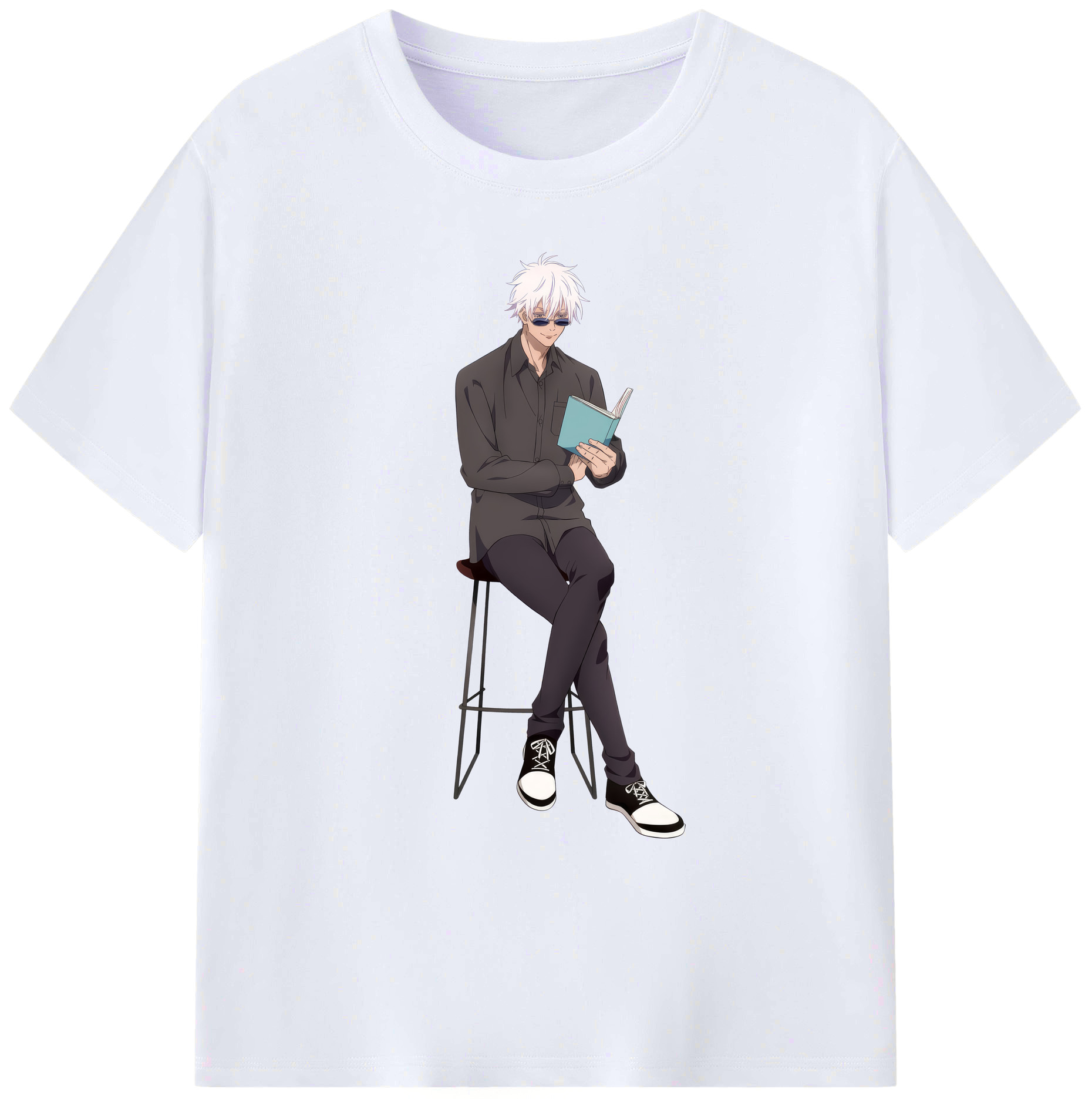 （画像用） 呪術廻戦 Jujutsu Kaisen 綿100％ メンズ半袖Tシャツ｜肌触りやわらか＆通気性