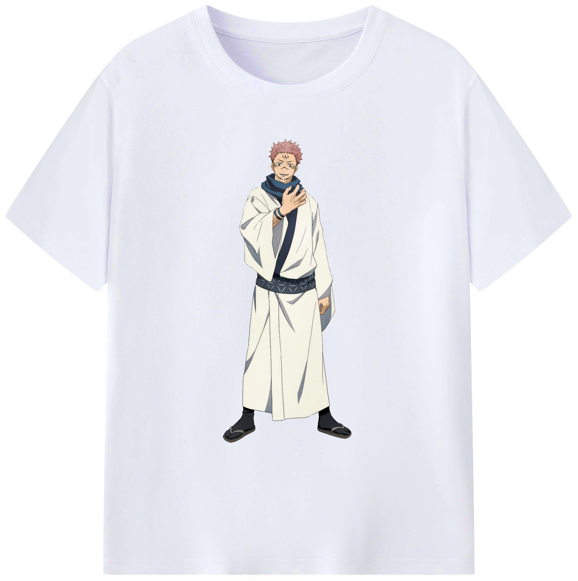 （画像用） 呪術廻戦 Jujutsu Kaisen 綿100％ メンズ半袖Tシャツ｜肌触りやわらか＆通気性