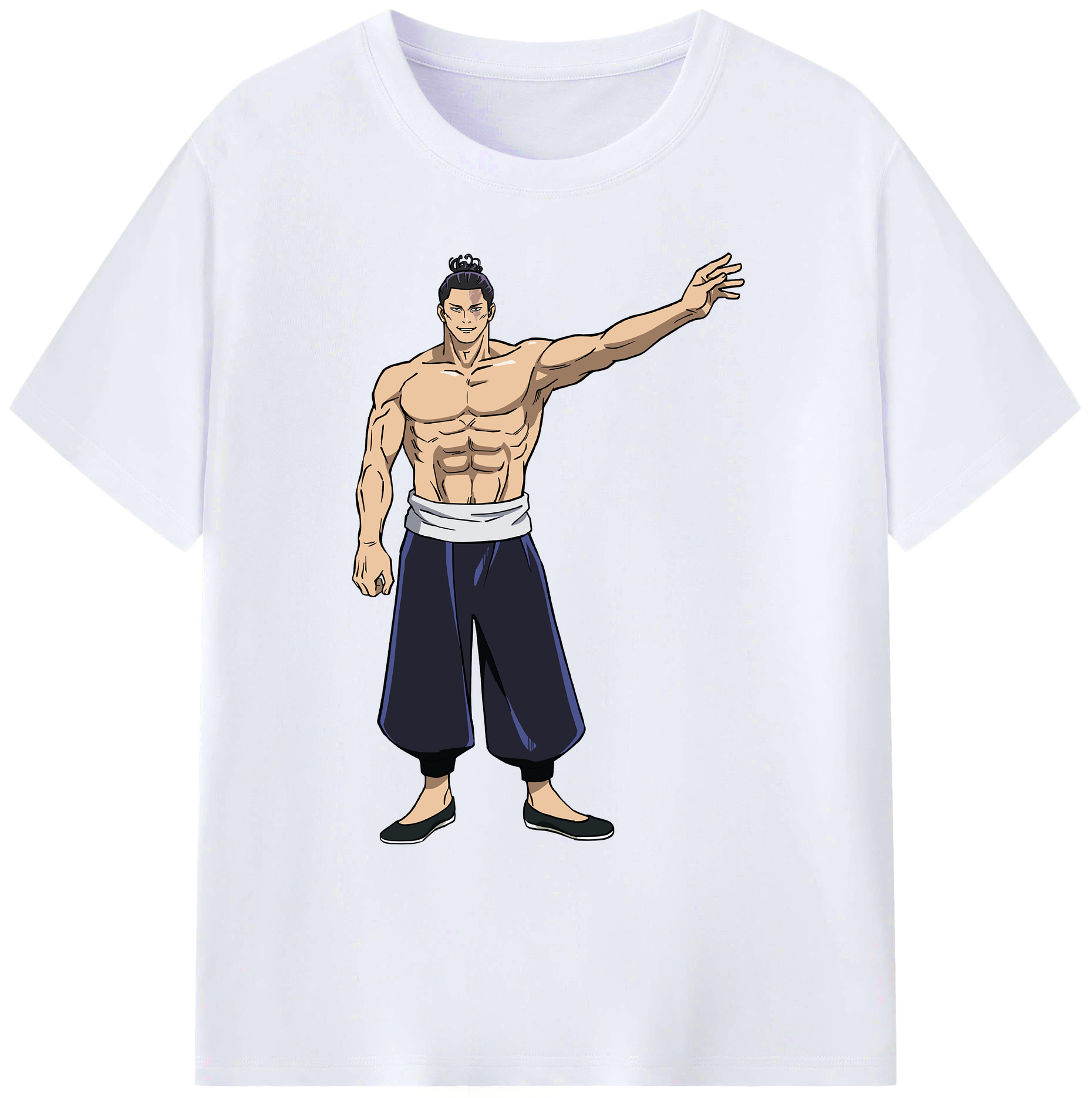 （画像用） 呪術廻戦 Jujutsu Kaisen 綿100％ メンズ半袖Tシャツ｜肌触りやわらか＆通気性