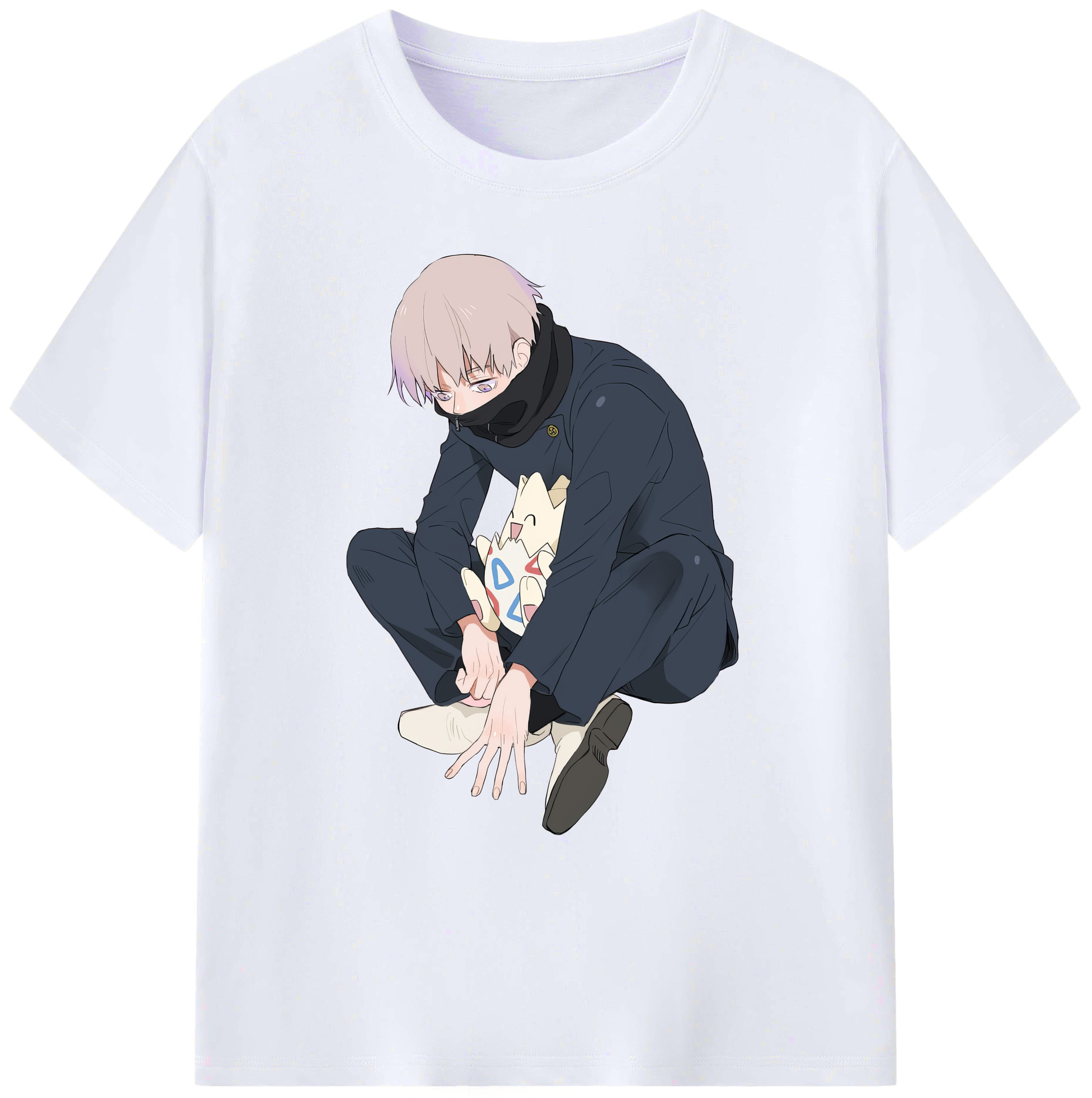 （画像用） 呪術廻戦 Jujutsu Kaisen 綿100％ メンズ半袖Tシャツ｜肌触りやわらか＆通気性