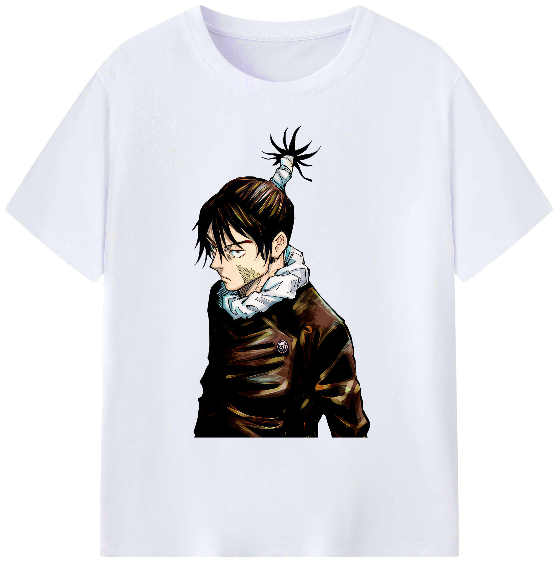 （画像用） 呪術廻戦 Jujutsu Kaisen 綿100％ メンズ半袖Tシャツ｜肌触りやわらか＆通気性
