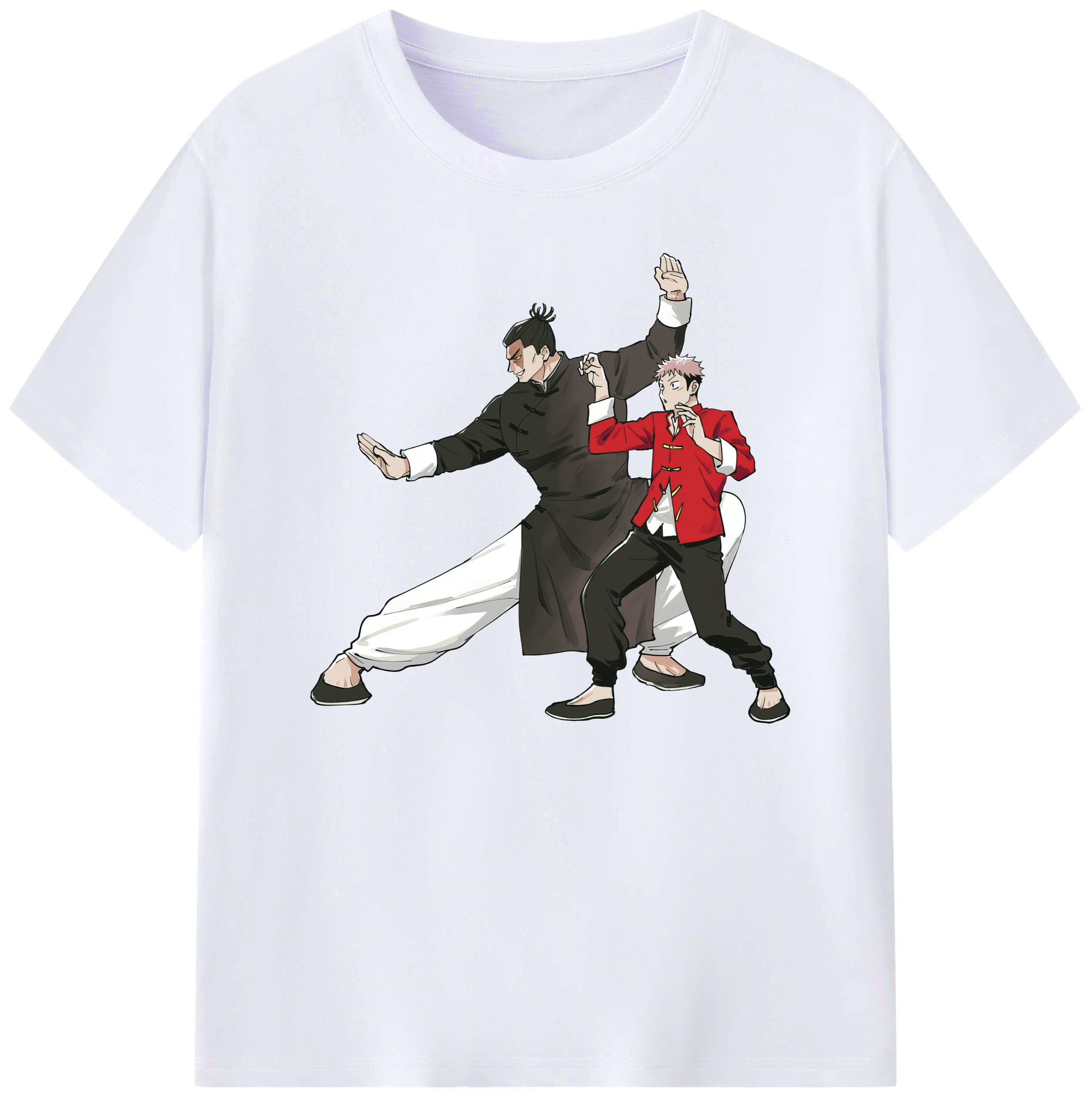 （画像用） 呪術廻戦 Jujutsu Kaisen 綿100％ メンズ半袖Tシャツ｜肌触りやわらか＆通気性