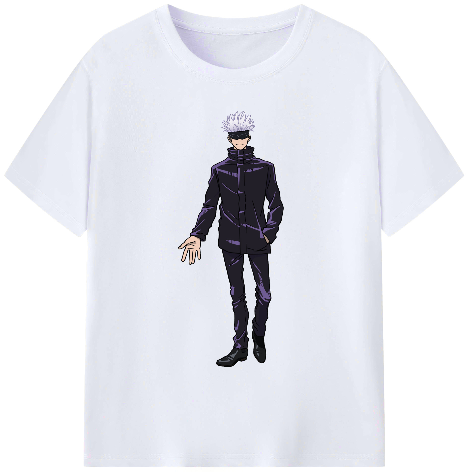 （画像用） 呪術廻戦 Jujutsu Kaisen 綿100％ メンズ半袖Tシャツ｜肌触りやわらか＆通気性