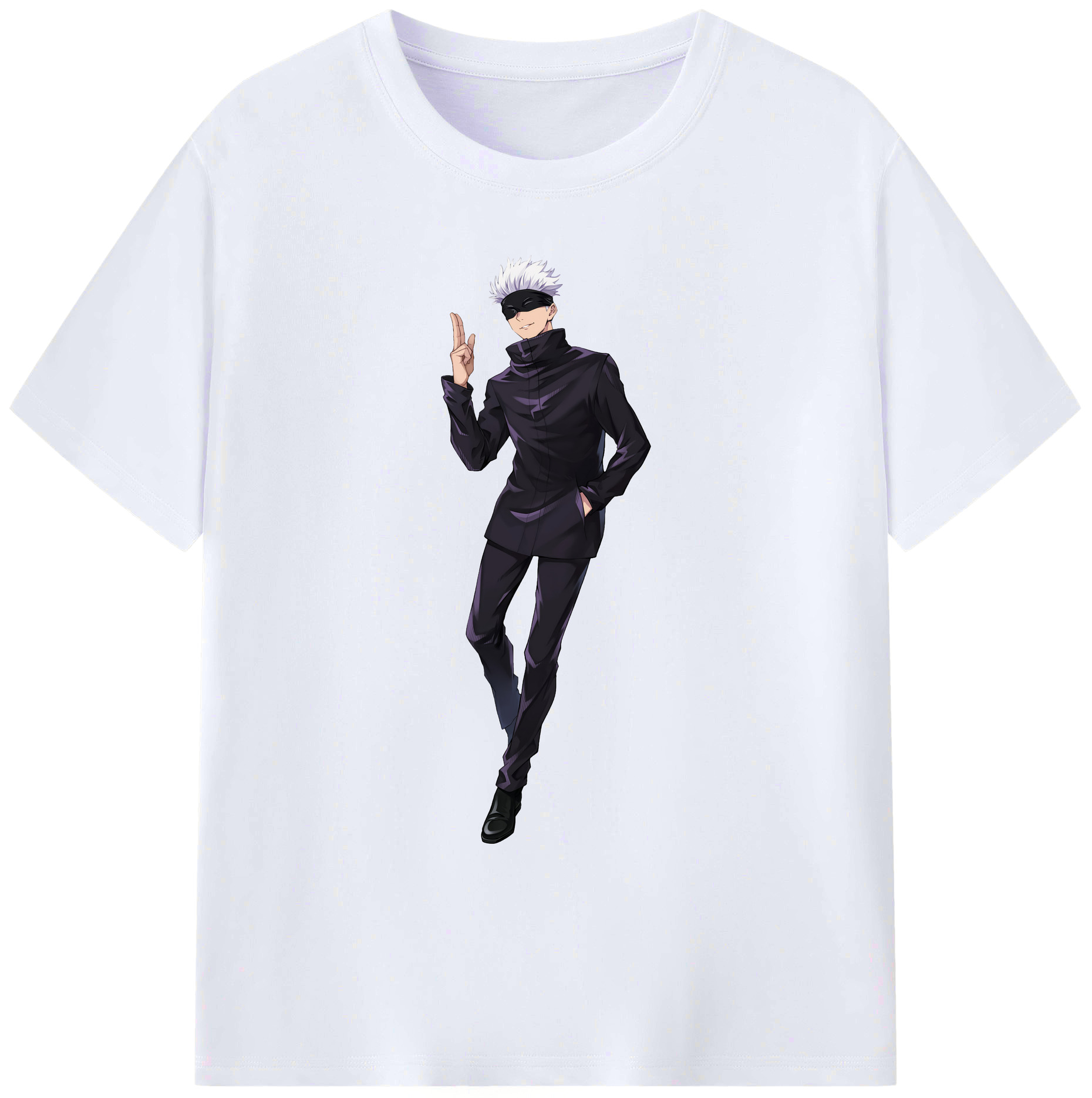 （画像用） 呪術廻戦 Jujutsu Kaisen 綿100％ メンズ半袖Tシャツ｜肌触りやわらか＆通気性