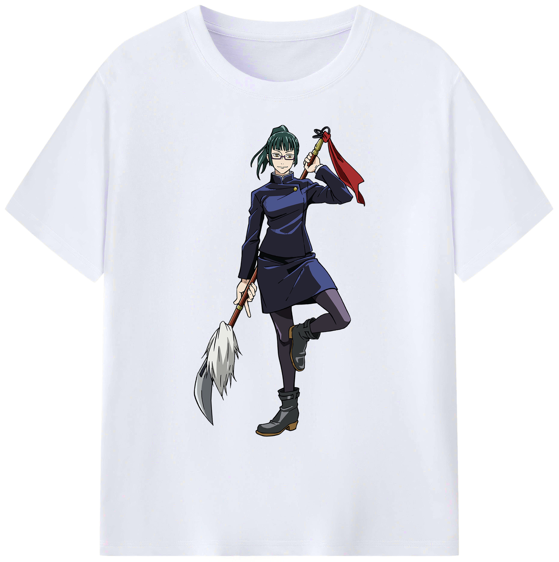 （画像用） 呪術廻戦 Jujutsu Kaisen 綿100％ メンズ半袖Tシャツ｜肌触りやわらか＆通気性