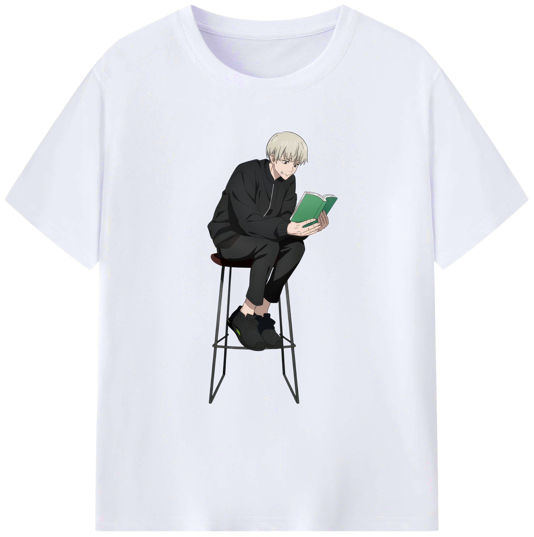 （画像用） 呪術廻戦 Jujutsu Kaisen 綿100％ メンズ半袖Tシャツ｜肌触りやわらか＆通気性
