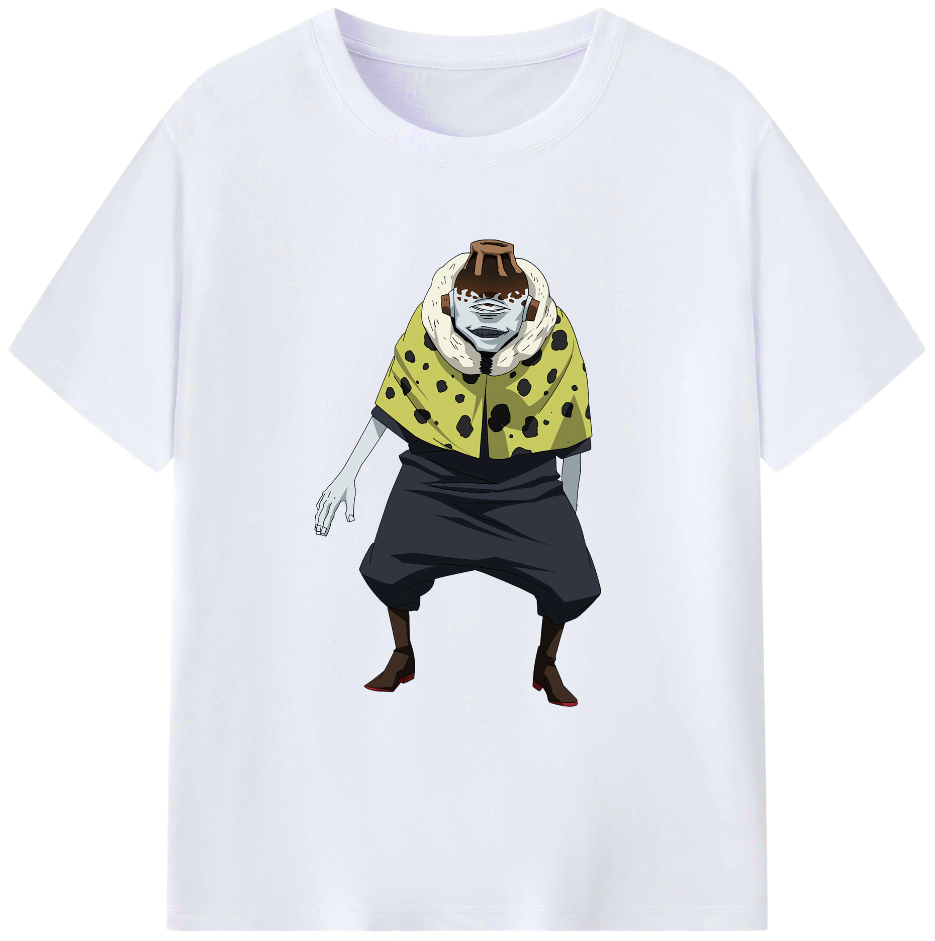（画像用） 呪術廻戦 Jujutsu Kaisen 綿100％ メンズ半袖Tシャツ｜肌触りやわらか＆通気性