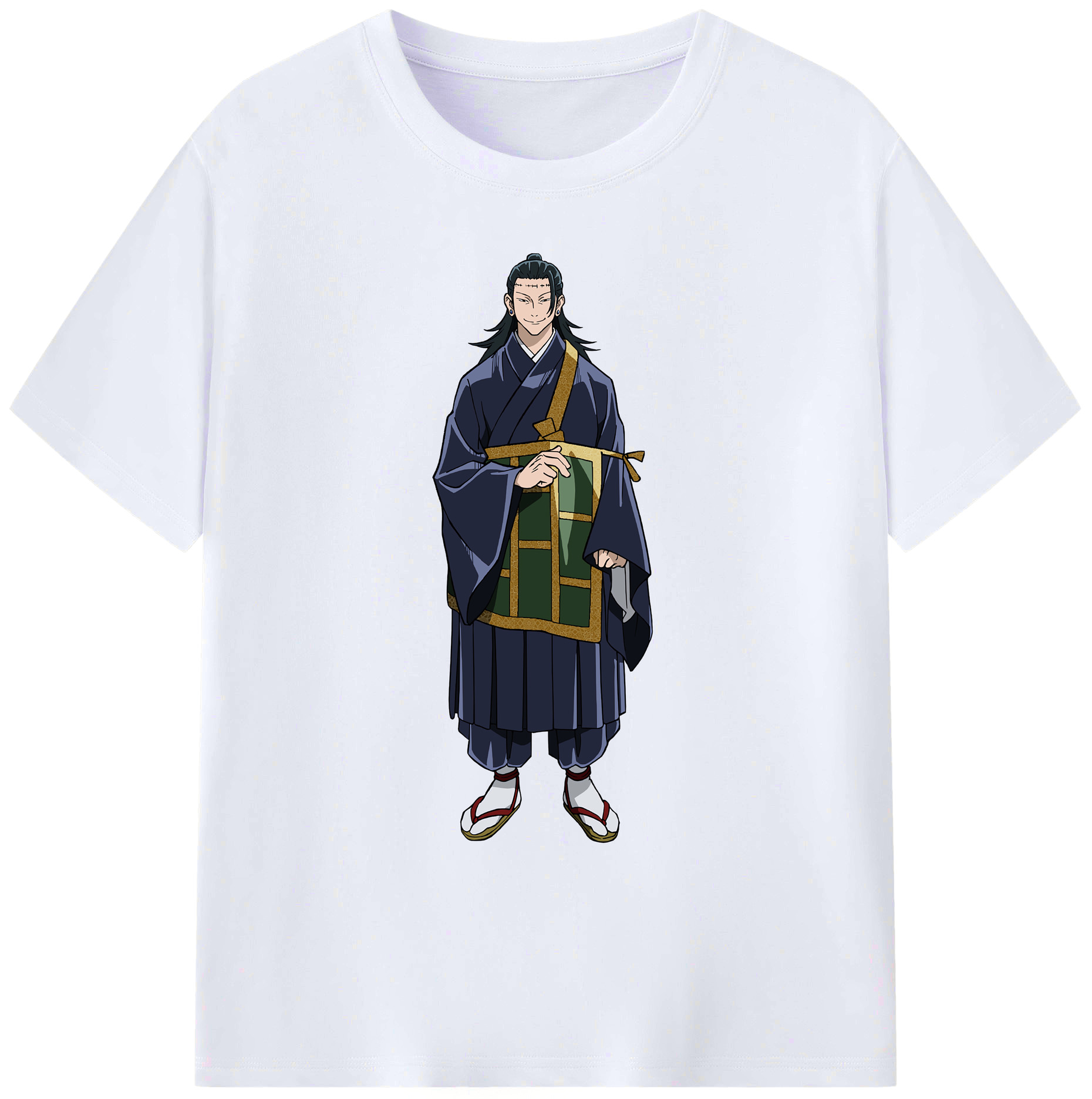 （画像用） 呪術廻戦 Jujutsu Kaisen 綿100％ メンズ半袖Tシャツ｜肌触りやわらか＆通気性