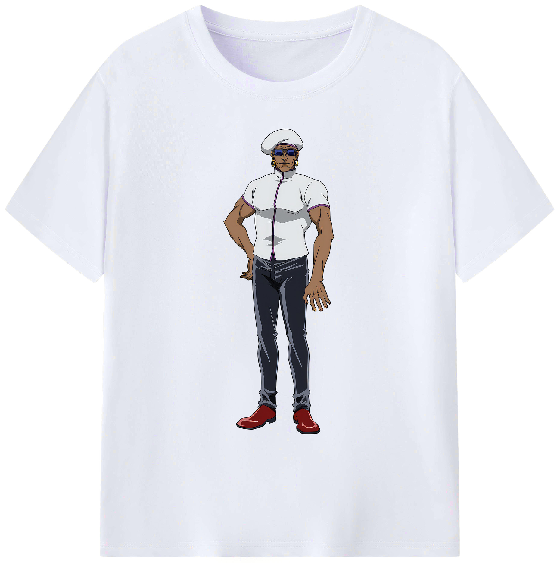 （画像用） 呪術廻戦 Jujutsu Kaisen 綿100％ メンズ半袖Tシャツ｜肌触りやわらか＆通気性