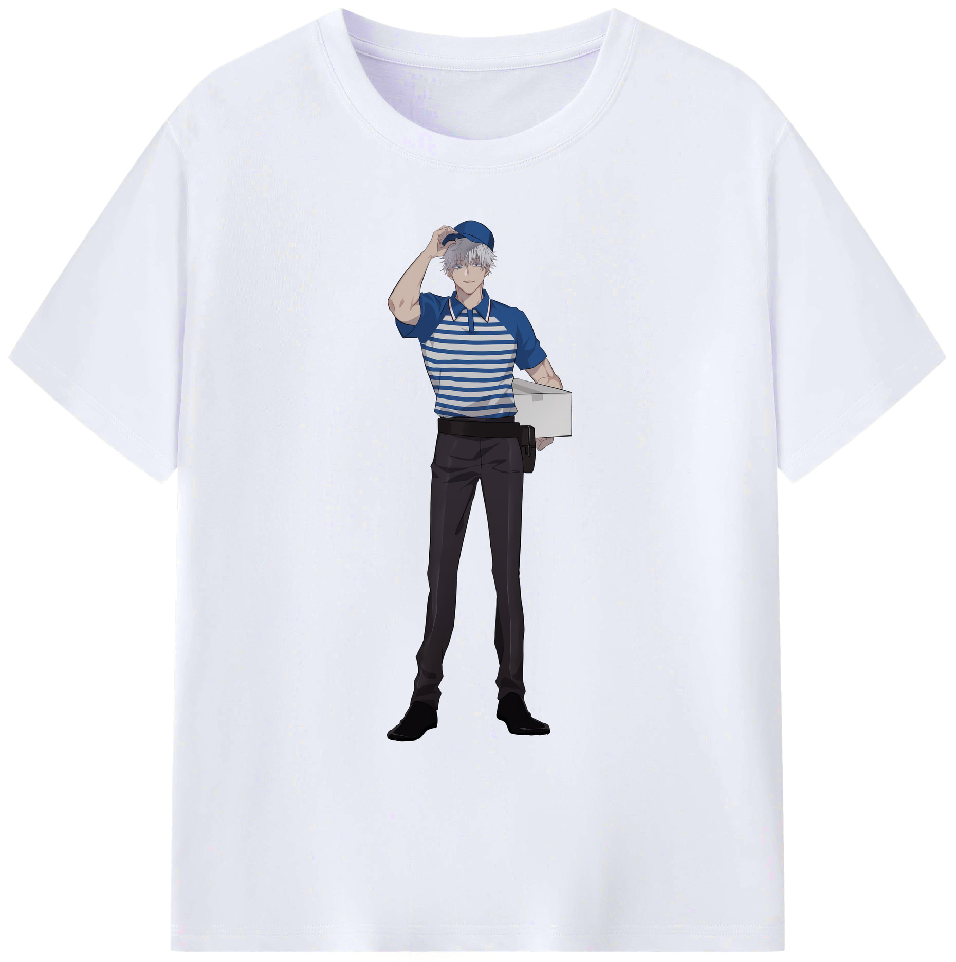 （画像用） 呪術廻戦 Jujutsu Kaisen 綿100％ メンズ半袖Tシャツ｜肌触りやわらか＆通気性